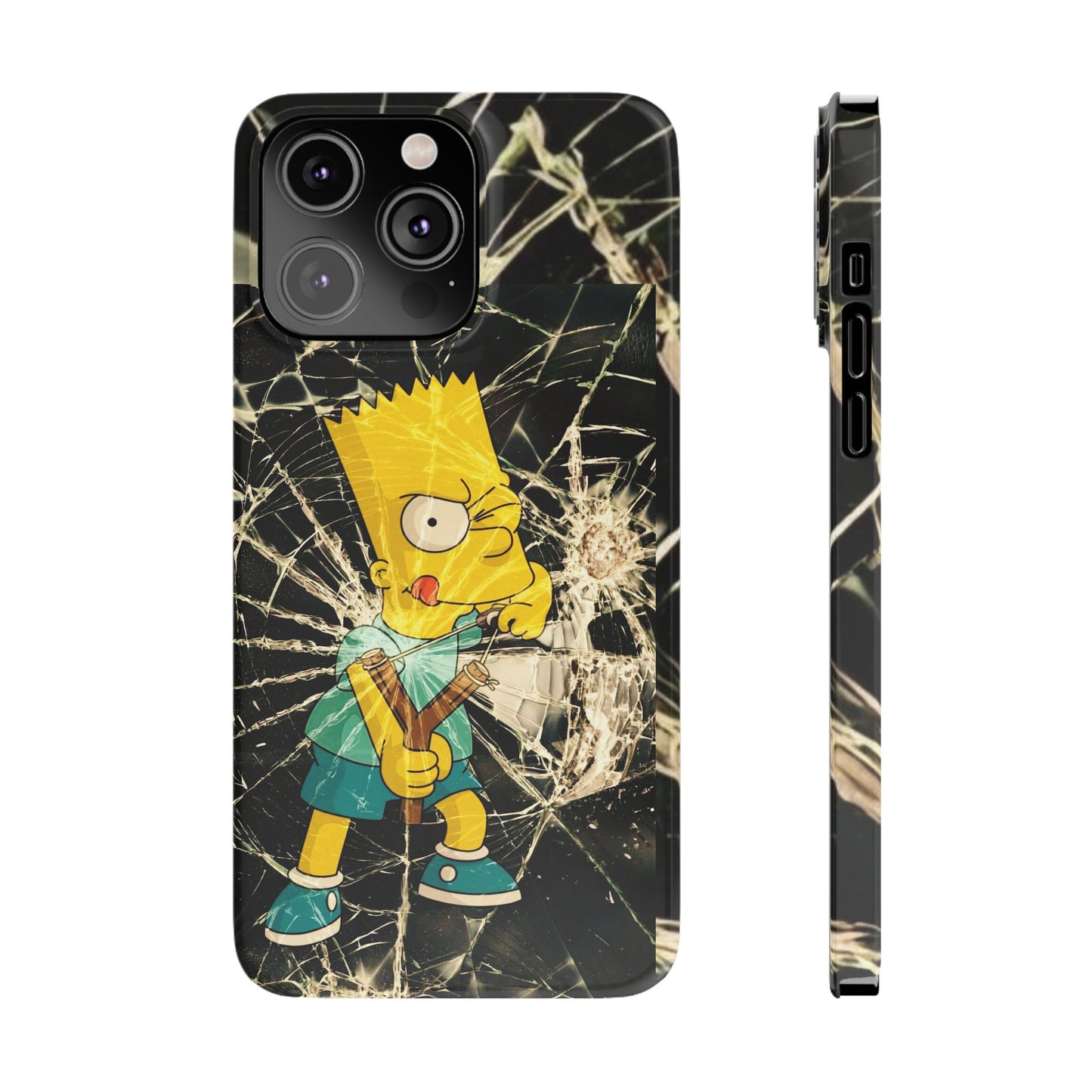 Bart Breaking Glass Iphone 15, 14, 13, 12 Cases