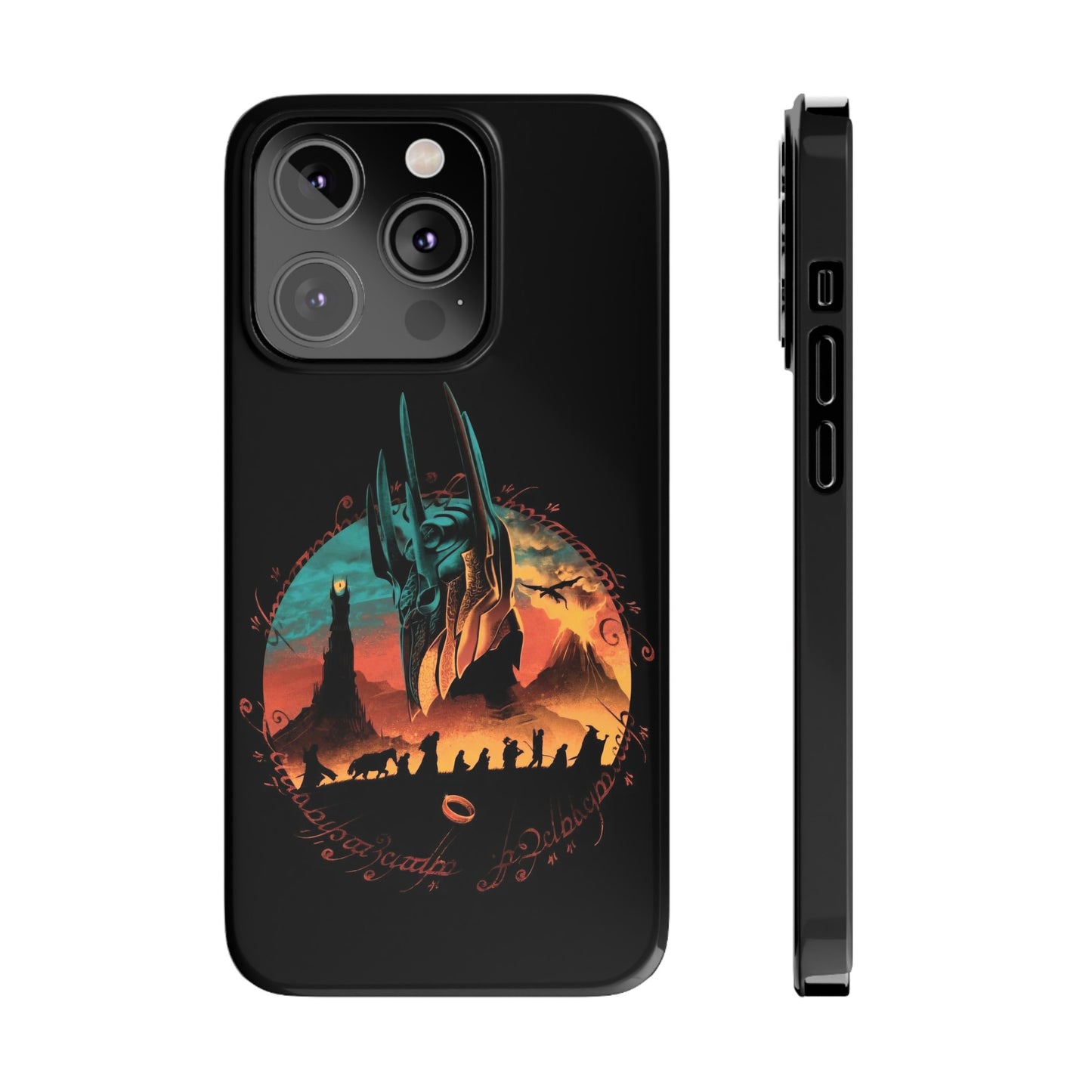 LOTR Fellowship on the Way iPhone Cases: Journey with the Heroes