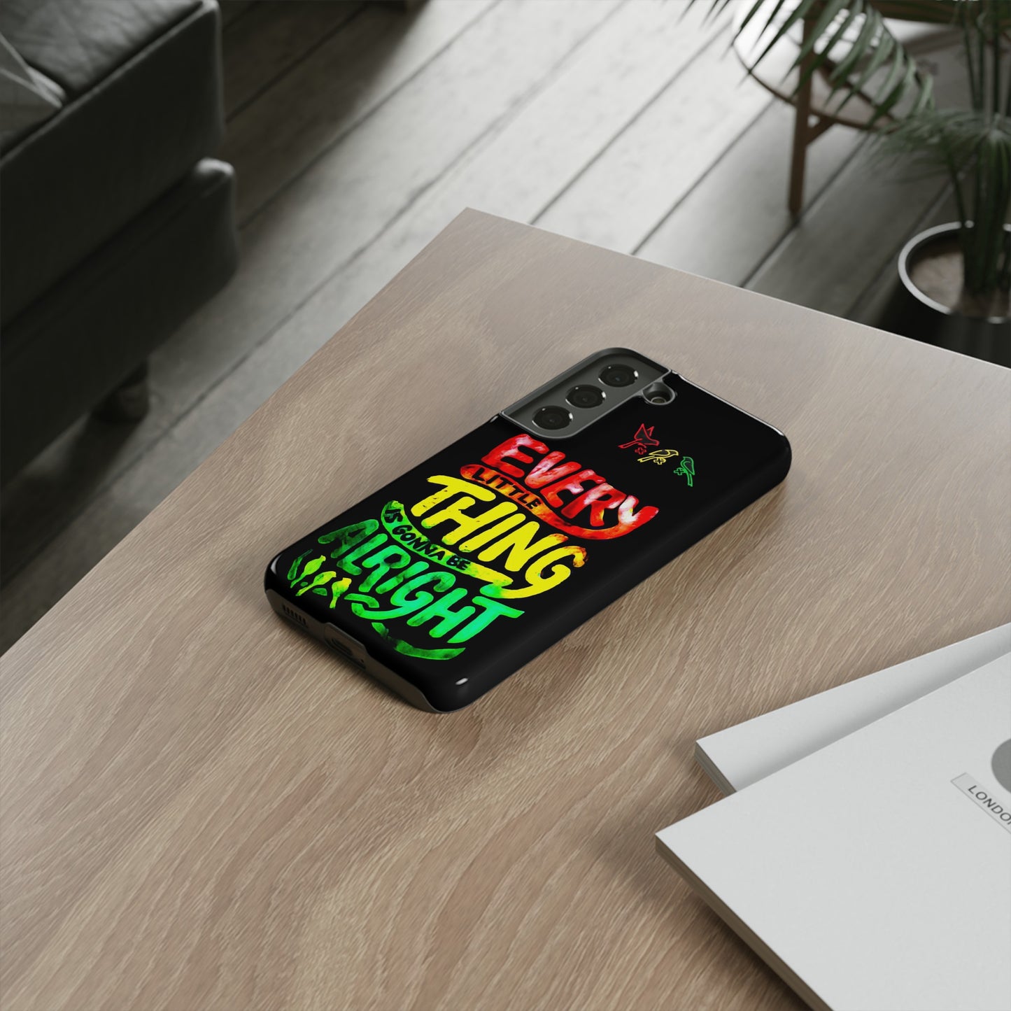 3 Little Birds - Bob Marley Samsung Galaxy Cover: Peace and Protection