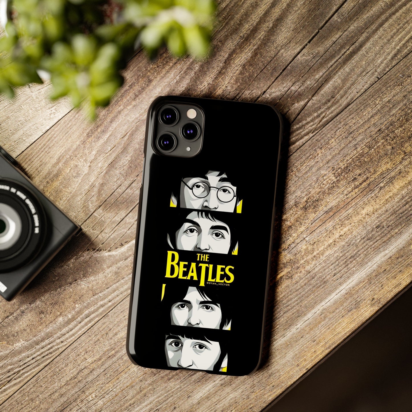 The Beatles Looking at You" iPhone Cases for iPhone 15, 14, 13, 12, 11