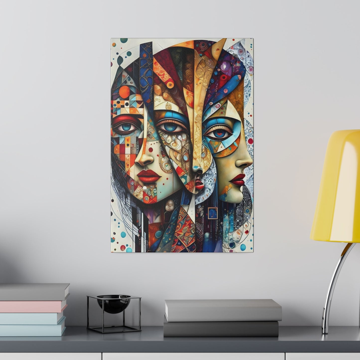 The 3 Faces Canvas Wall Art