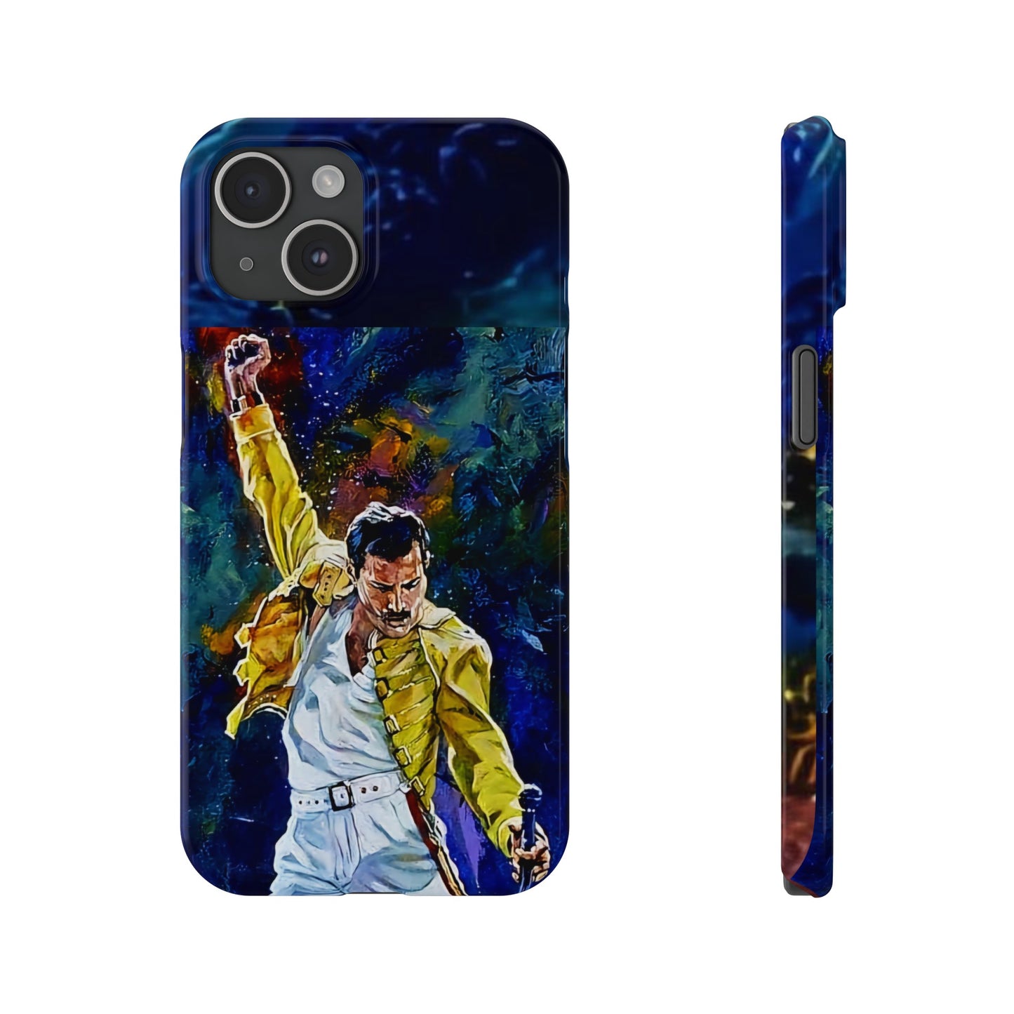 Queen, Freddie Mercury Live in Concert Iphone 15, 14, 13, 12 Cases