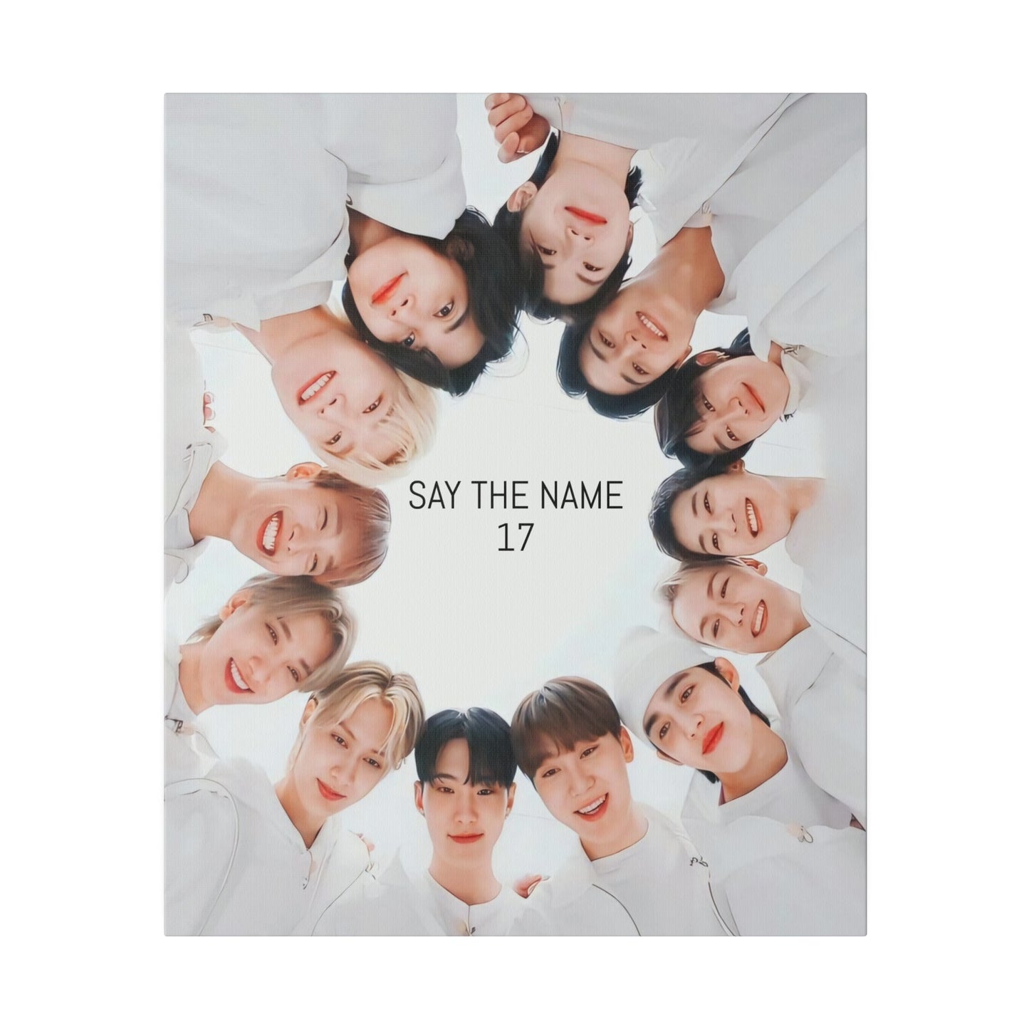 SEVENTEEN Band Selfie: Ground-Level Canvas
