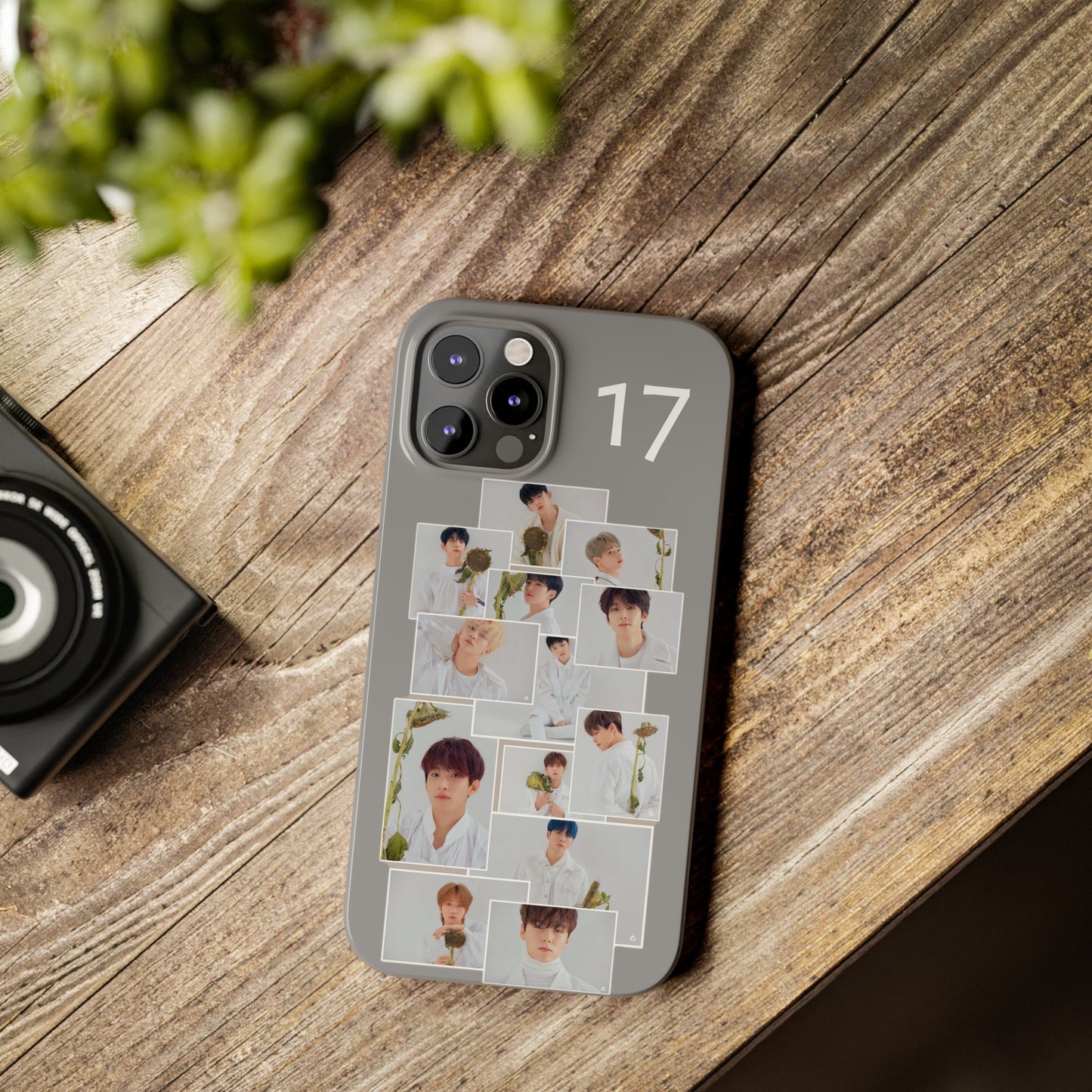 SEVENTEEN White Elegance iPhone 15, 14, 13, 12 Cases