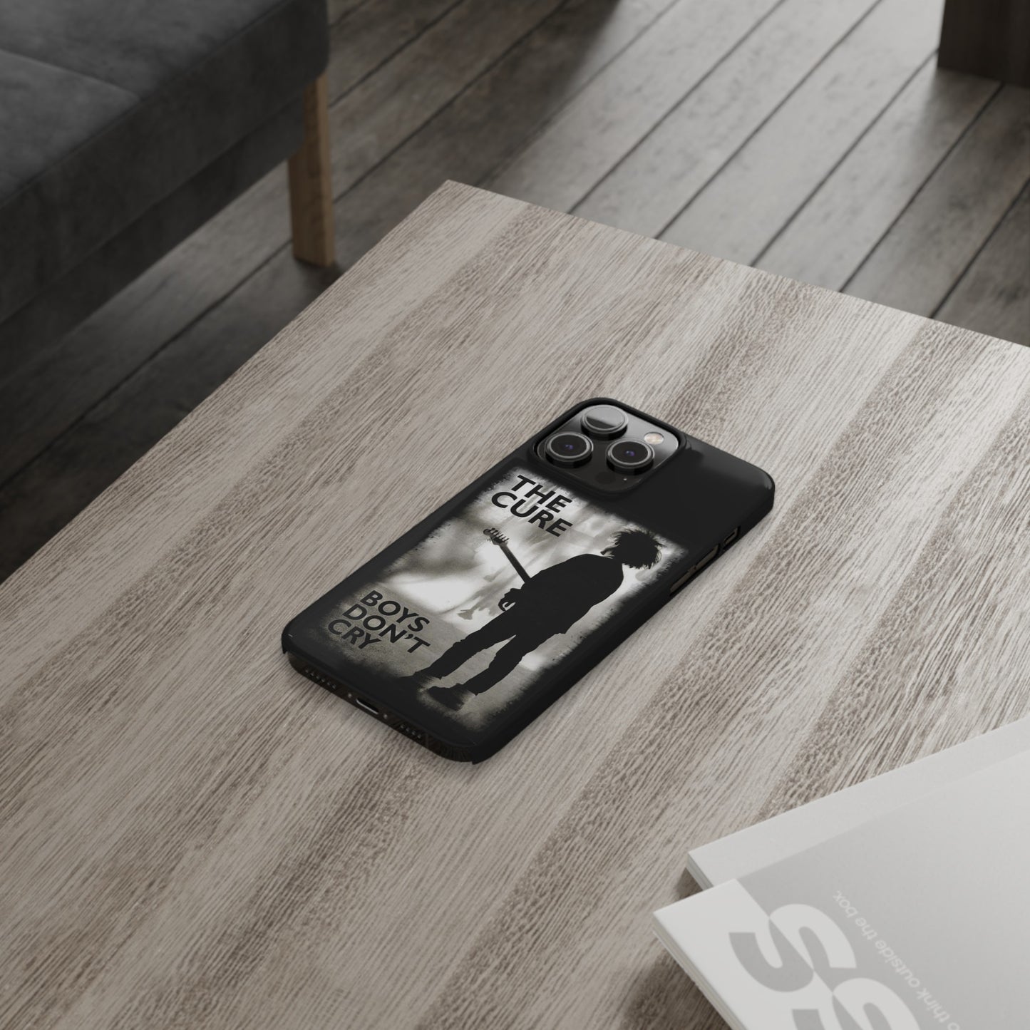 The Cure: Boys Don't Cry" iPhone Covers for 15, 14, 13, 12, 11
