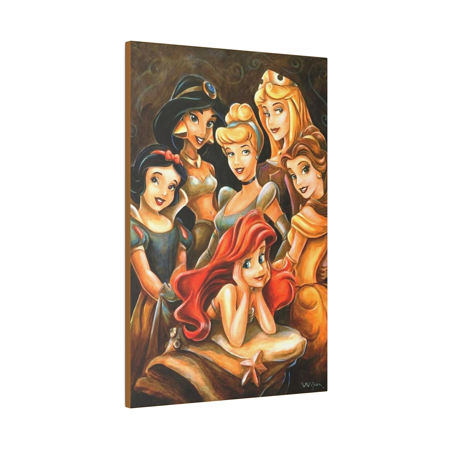 Ladies of Walt Disney: Enchanting Princesses Collection - Canvas