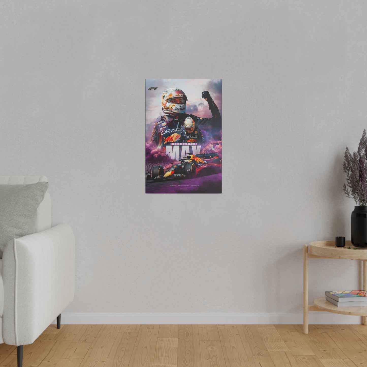 Max Verstappen: Redbull GP Spain Victory Canvas