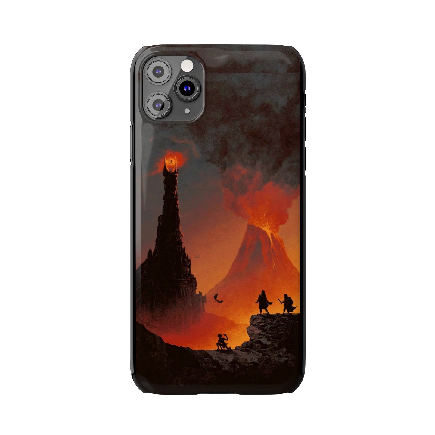LOTR Frodo Arrived in Mordor iPhone Cases: The Final Quest