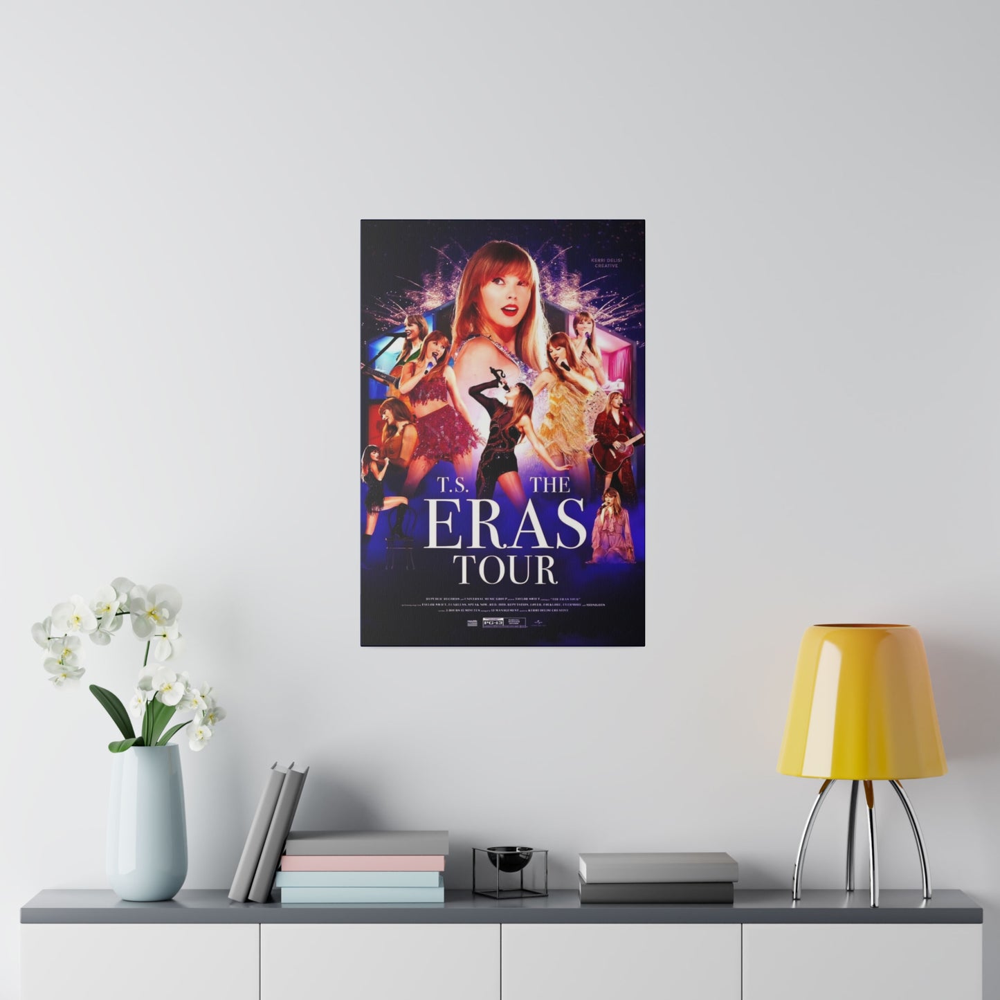 T.S. Eras Tour Highlights Canvas