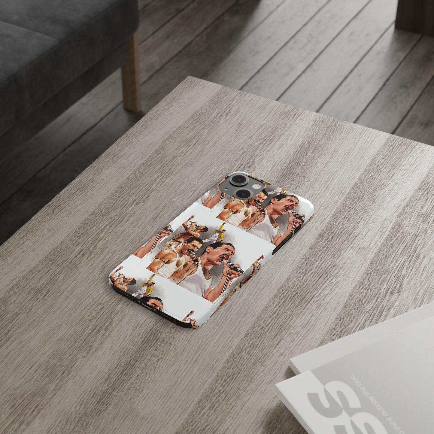 Freddie Mercury, Live, Queen, Iphone 15, 14, 13, 12 Cases
