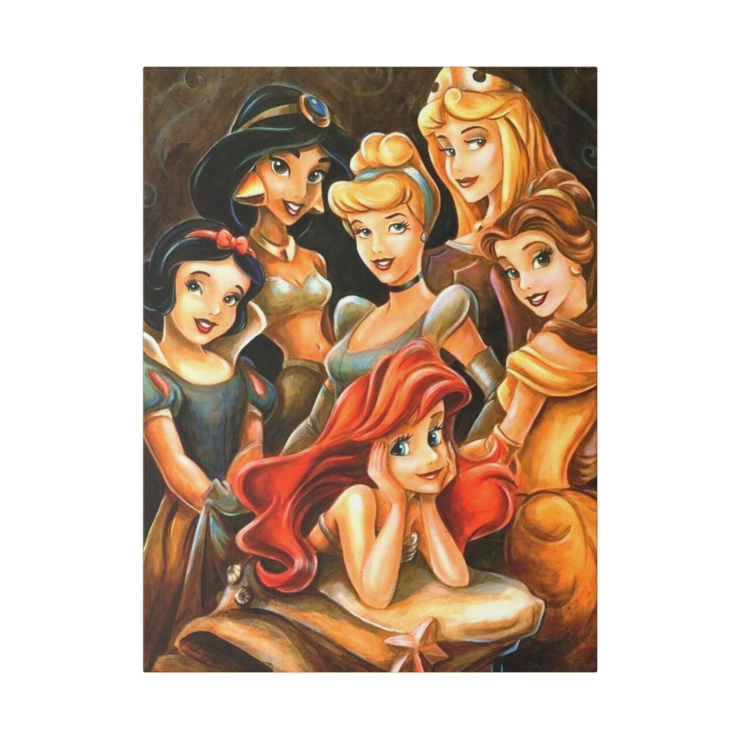 Ladies of Walt Disney: Enchanting Princesses Collection - Canvas