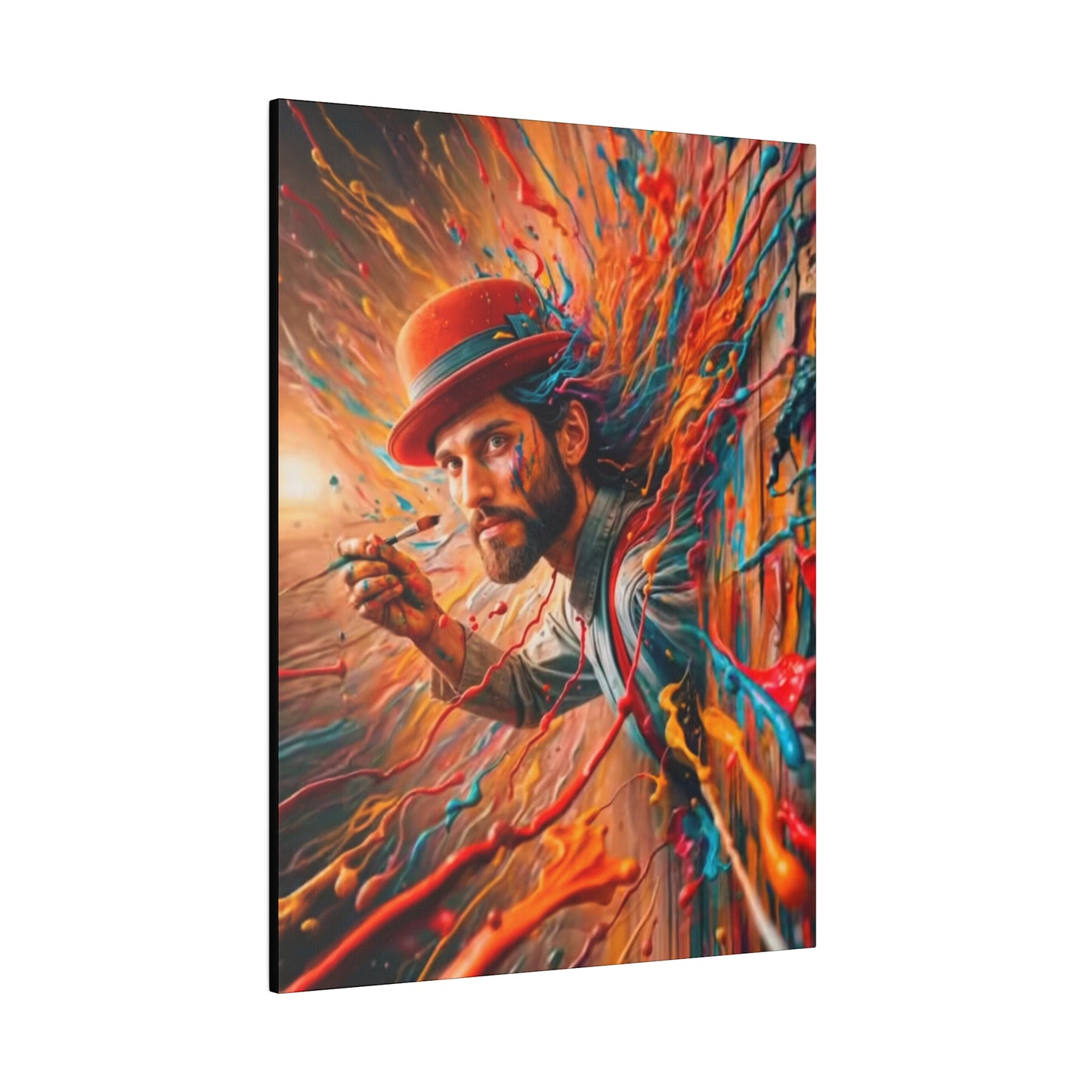 Prisoner Of Your Own Painting - Canvas