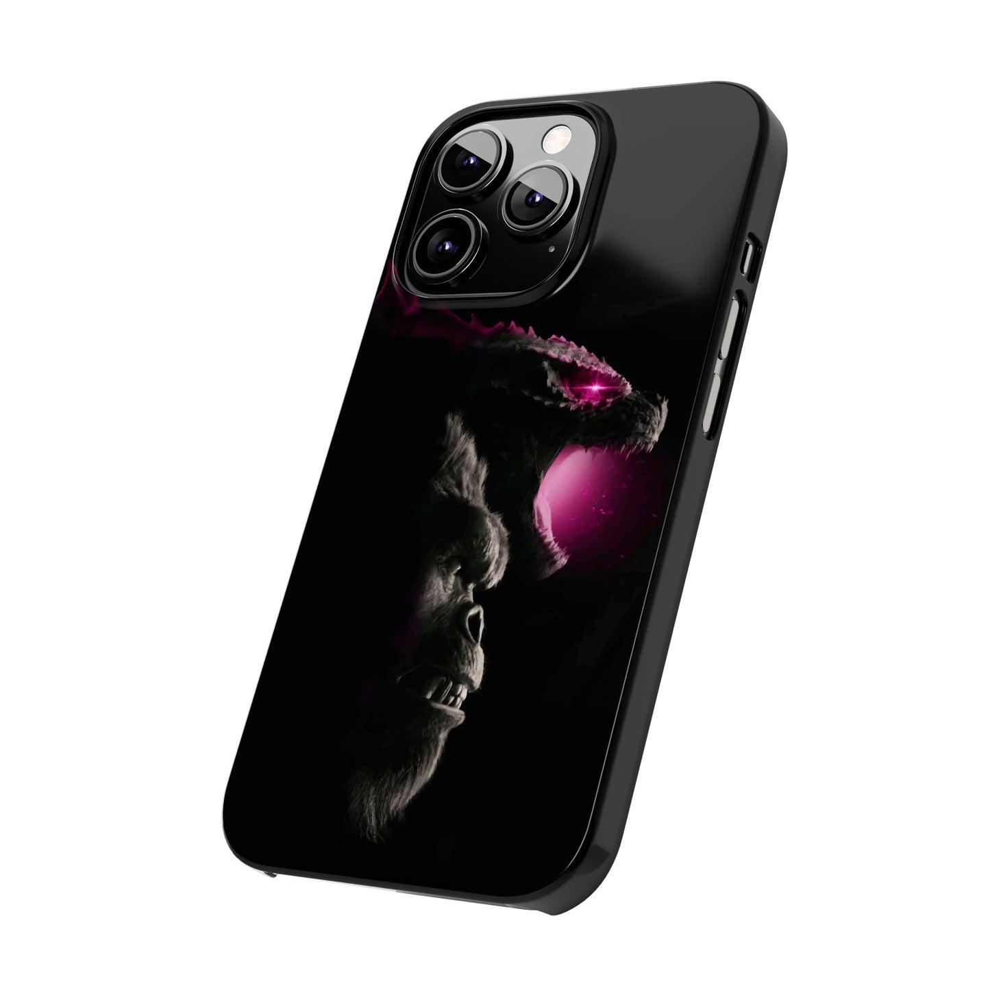 Godzilla x Kong New Age iPhone Cases: Unleash the Titans (Purple Edition)