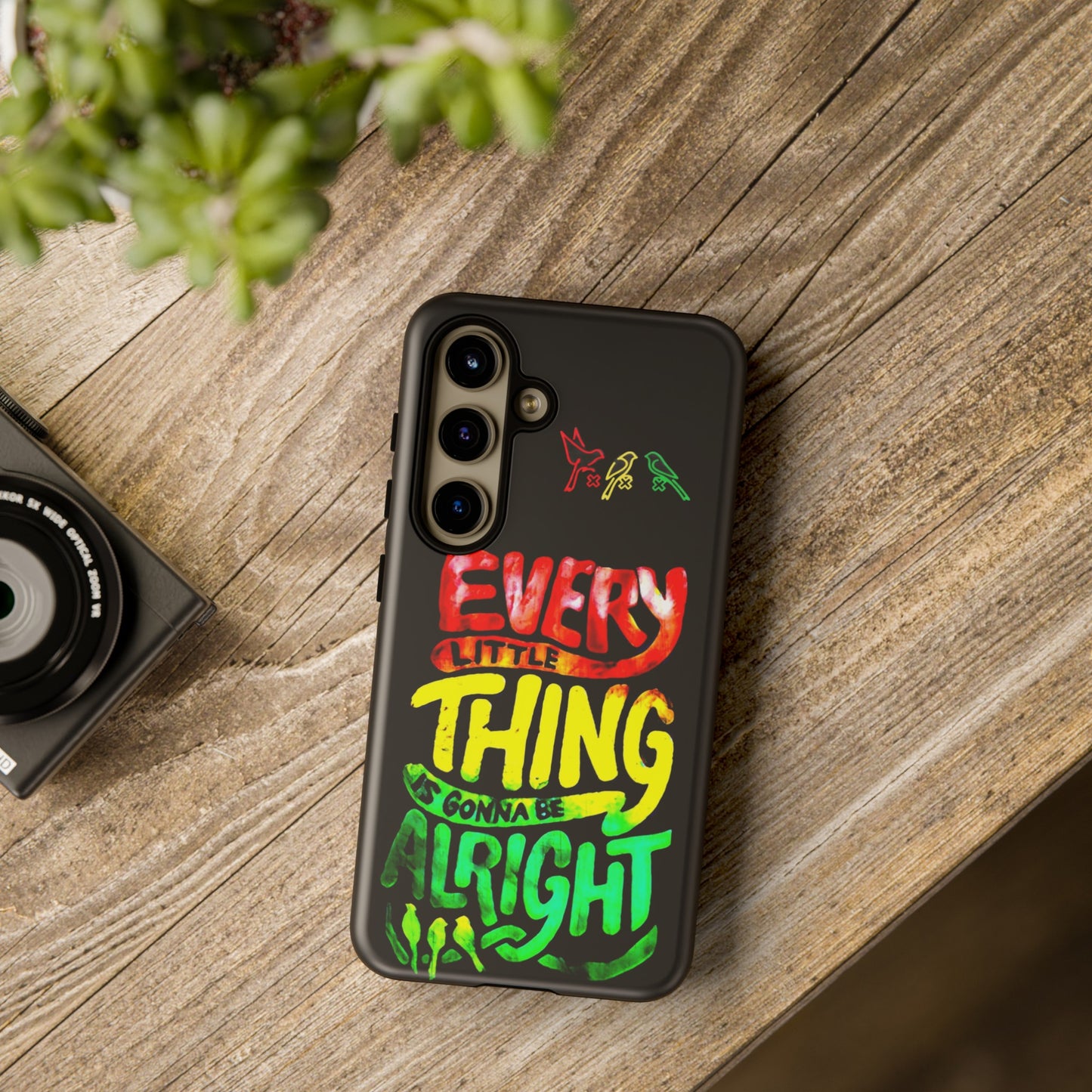 3 Little Birds - Bob Marley Samsung Galaxy Cover: Peace and Protection