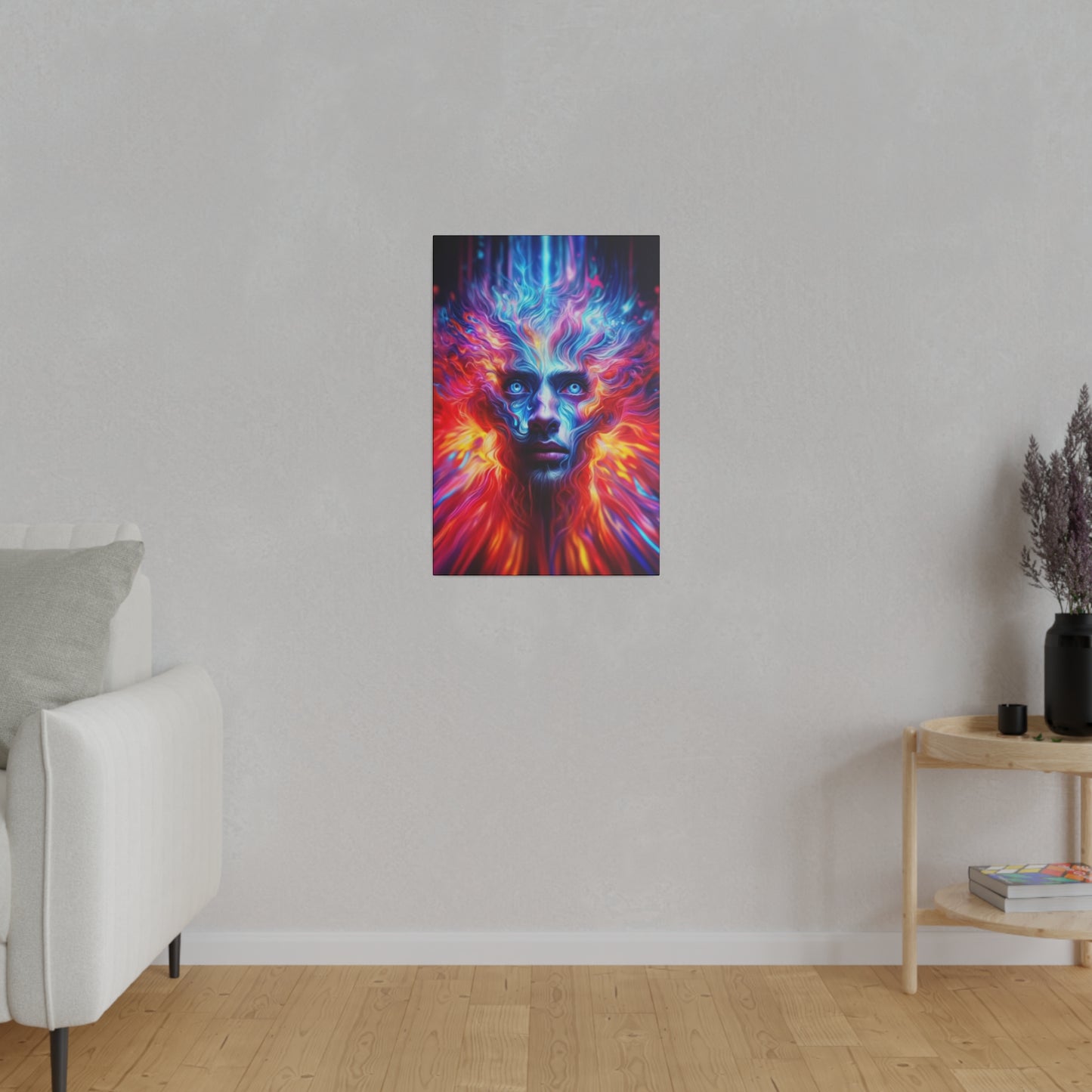 The Blue Man's Spectrum - Canvas