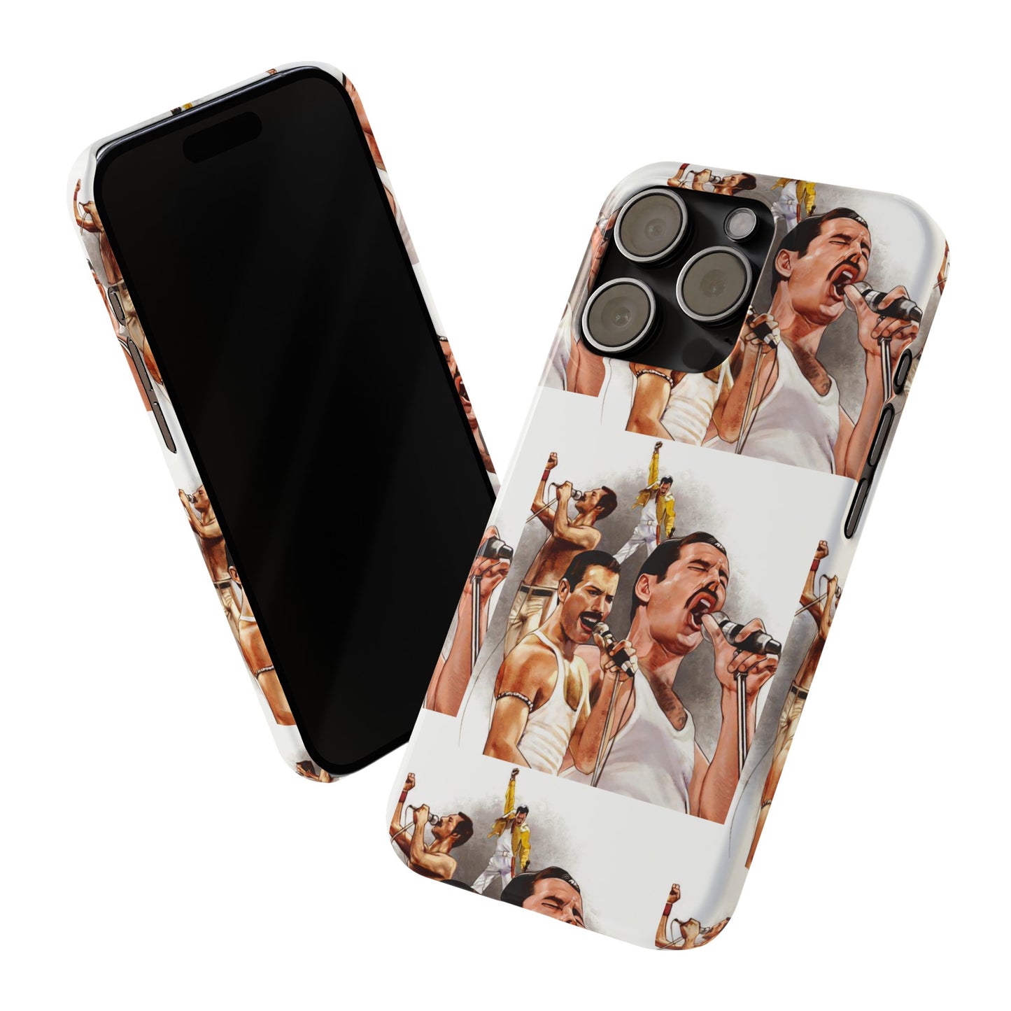 Freddie Mercury, Live, Queen, Iphone 15, 14, 13, 12 Cases