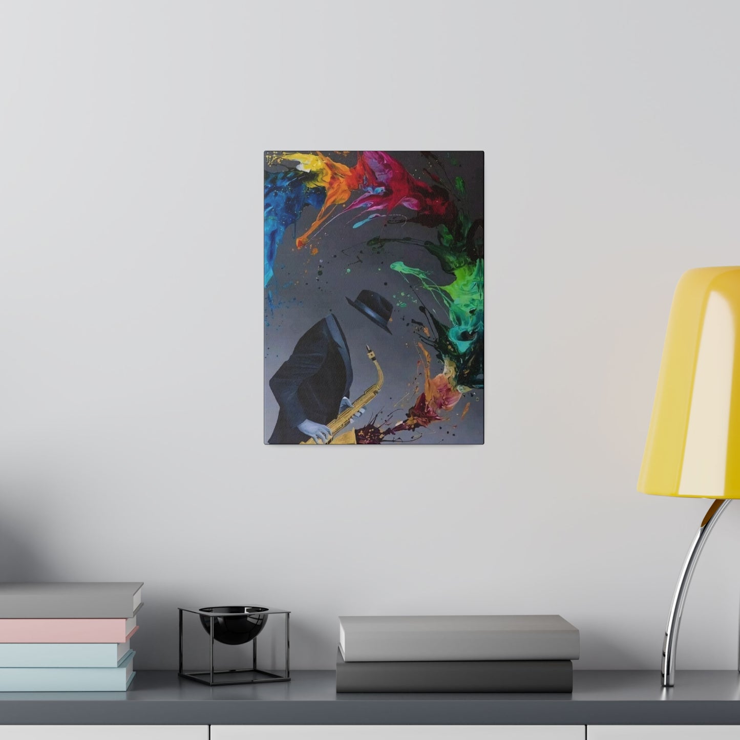Saxophonist Symphony: Music-Inspired - Canvas