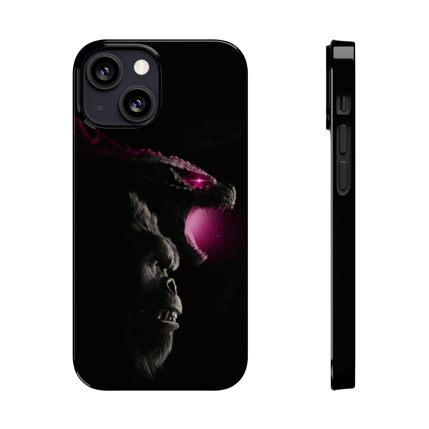 Godzilla x Kong New Age iPhone Cases: Unleash the Titans (Purple Edition)