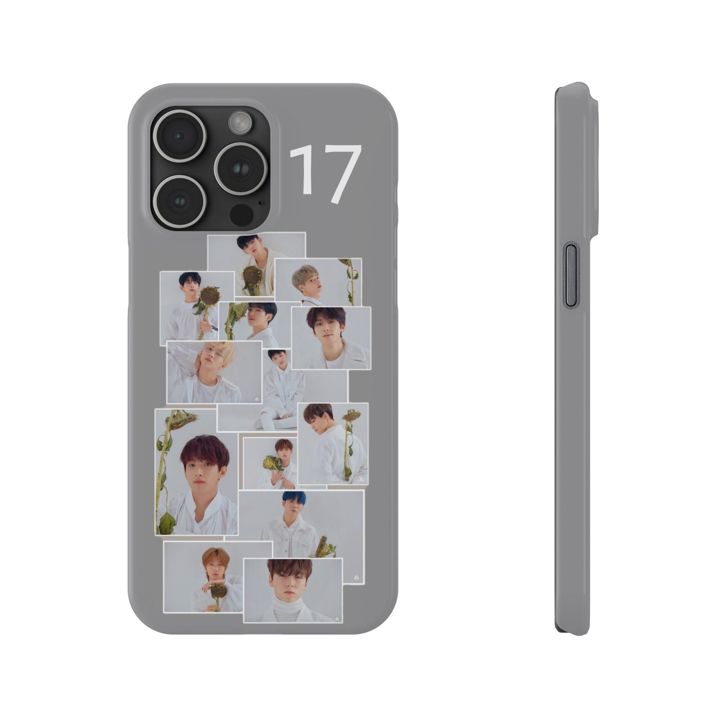 SEVENTEEN White Elegance iPhone 15, 14, 13, 12 Cases