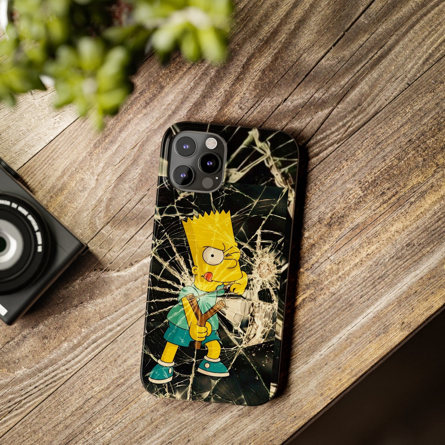 Bart Breaking Glass Iphone 15, 14, 13, 12 Cases
