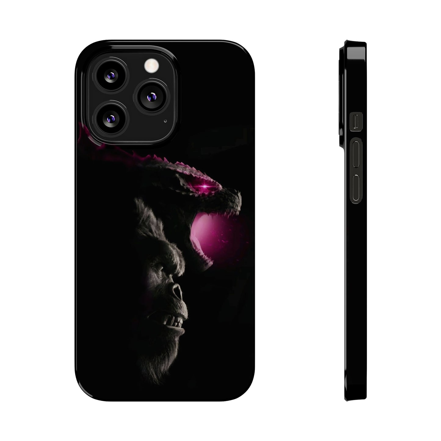 Godzilla x Kong New Age iPhone Cases: Unleash the Titans (Purple Edition)