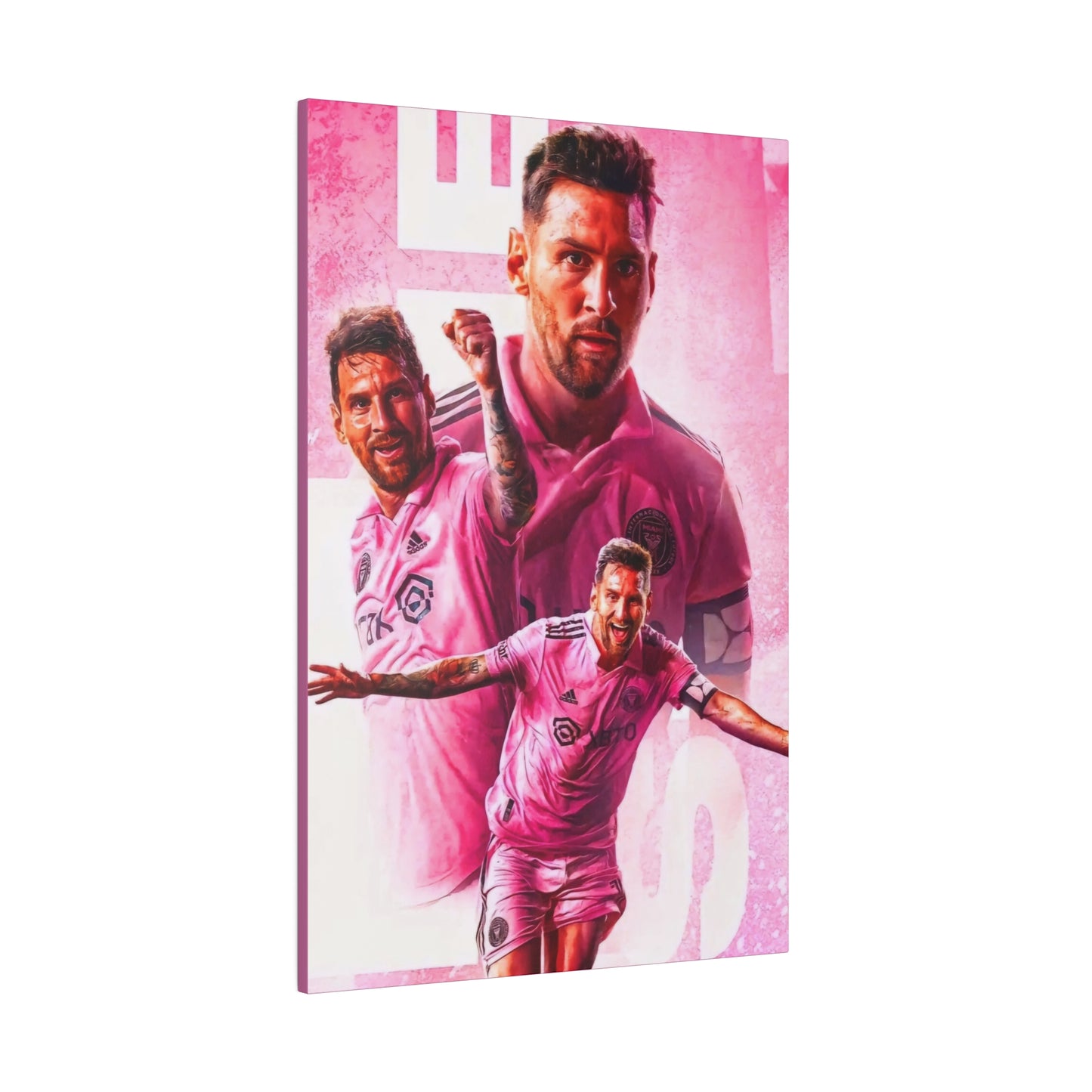 Lionel Messi by Inter Miami - Canvas