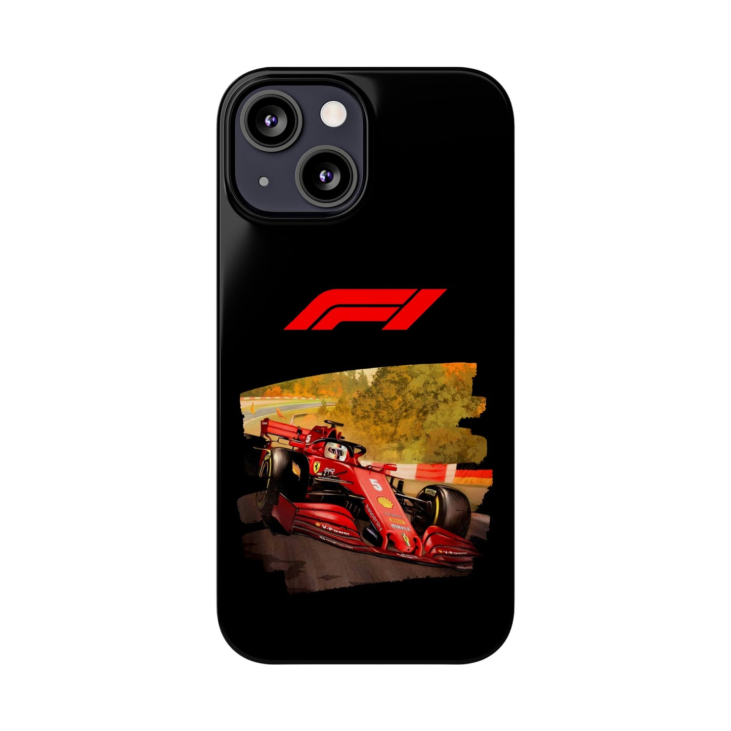F1 Ferrari's power Iphone 15, 14, 13, 12, 11 Cases