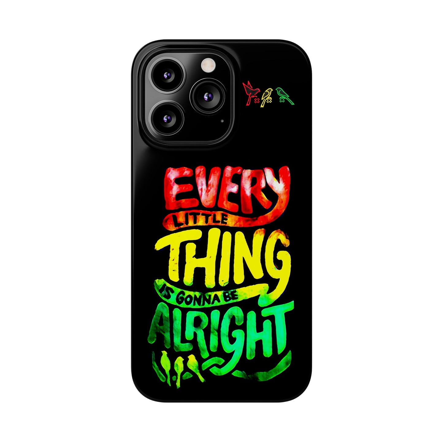 3 Little Birds - Bob Marley iPhone Cover: Peace and Protection
