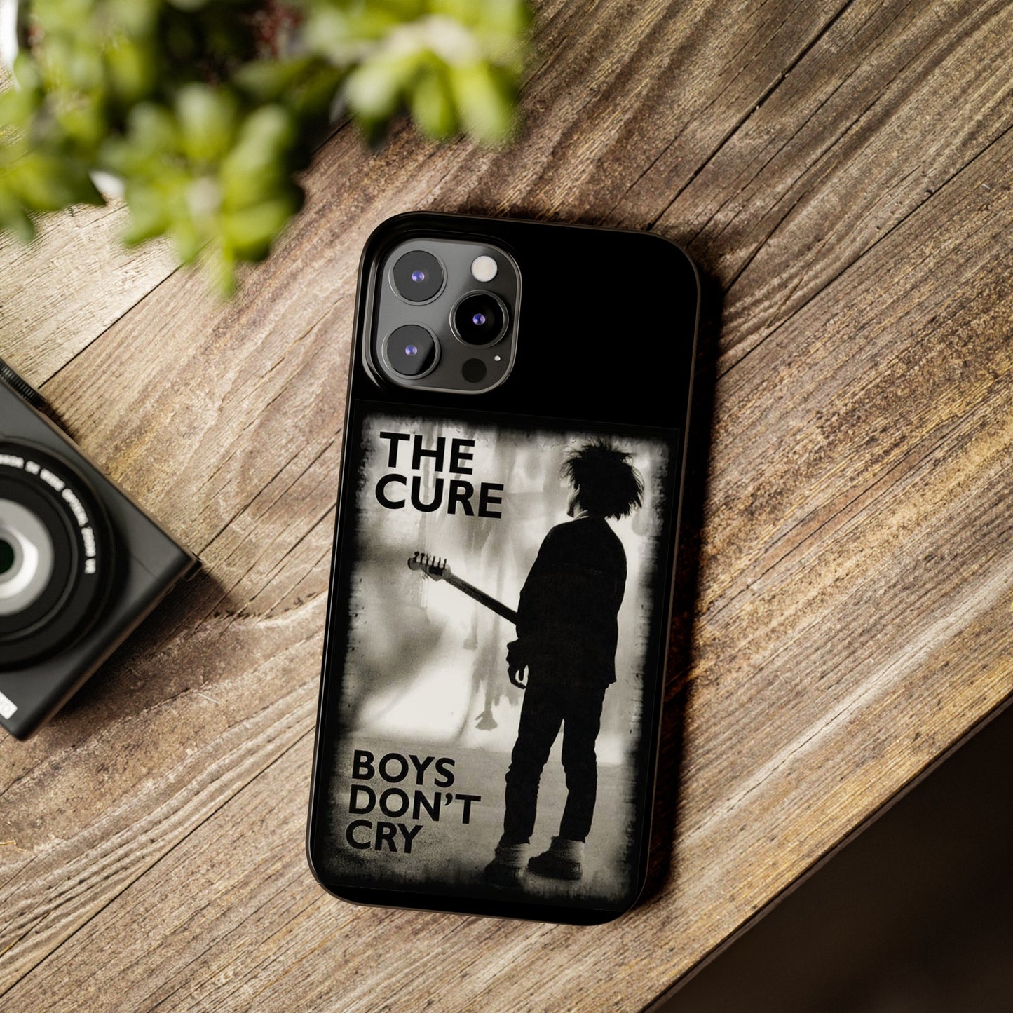 The Cure: Boys Don't Cry" iPhone Covers for 15, 14, 13, 12, 11