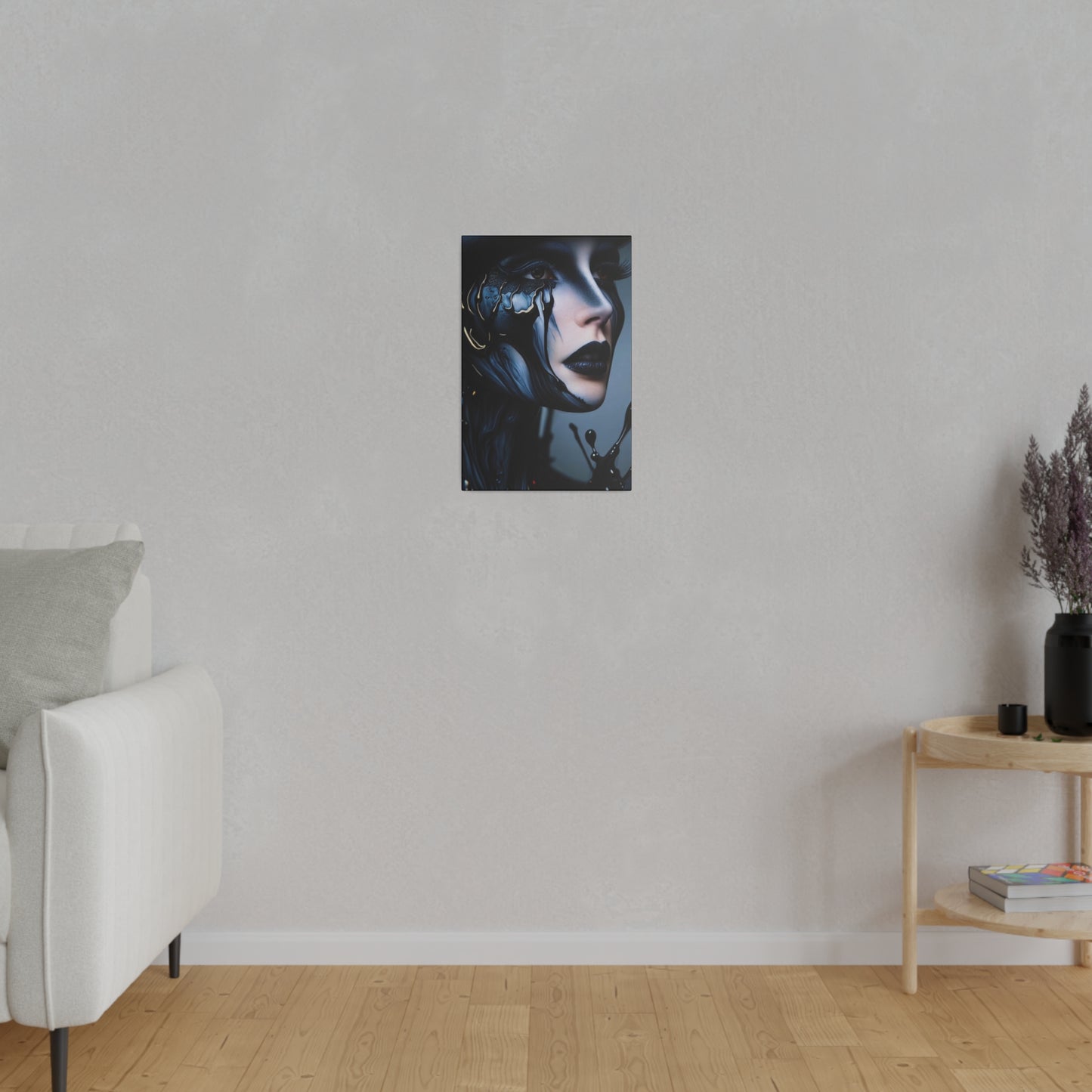 Woman of Light, Painted in Shadows - Canvas