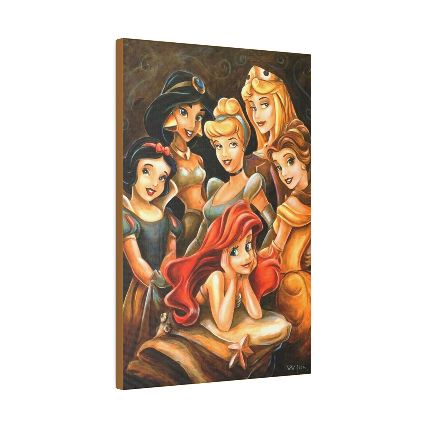 Ladies of Walt Disney: Enchanting Princesses Collection - Canvas