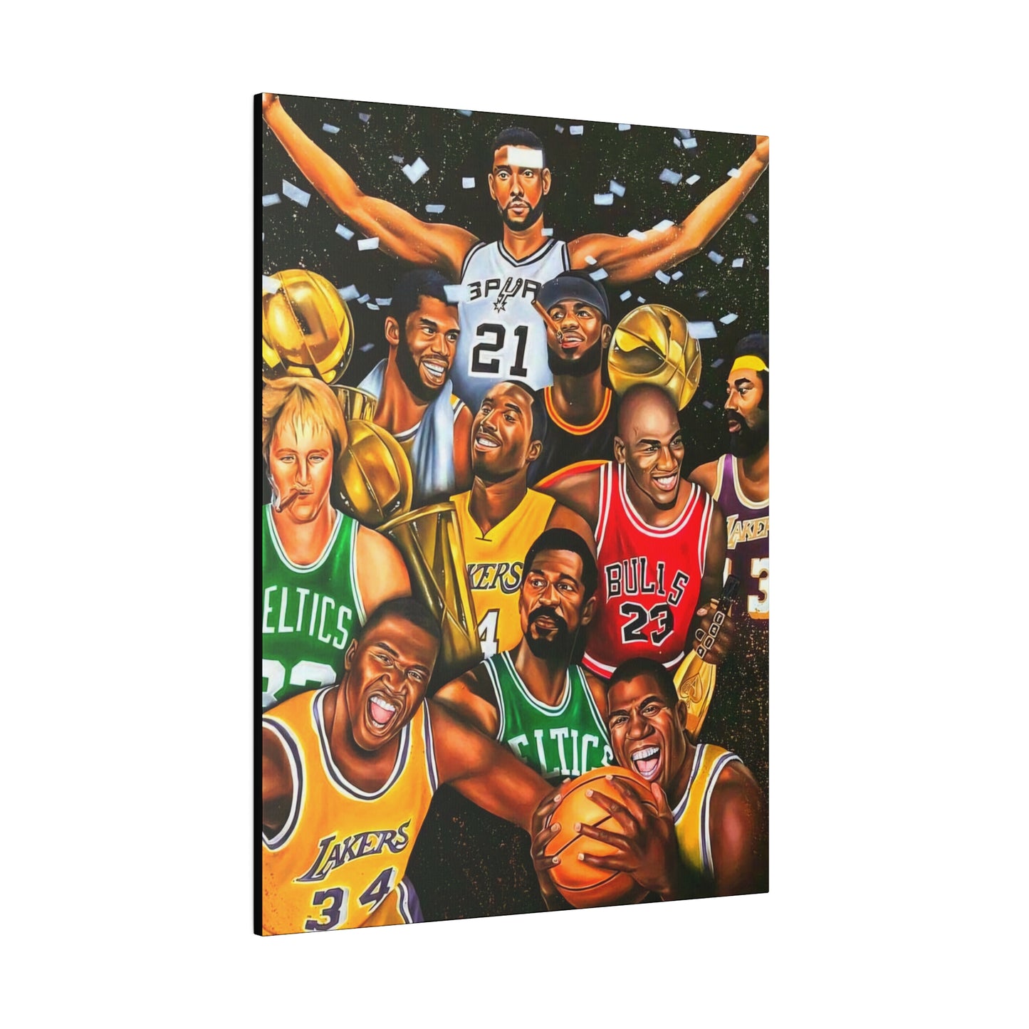 The Best NBA Players all Time - Canvas