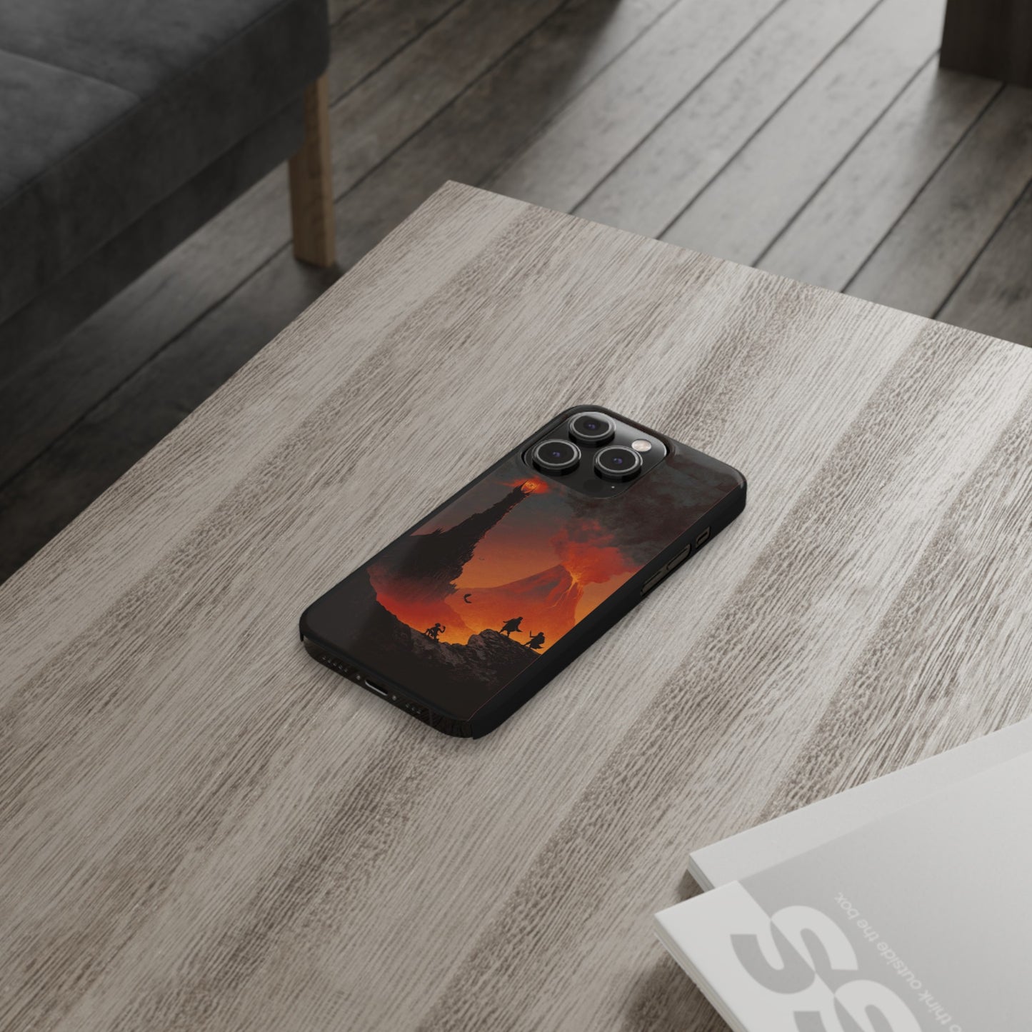 LOTR Frodo Arrived in Mordor iPhone Cases: The Final Quest