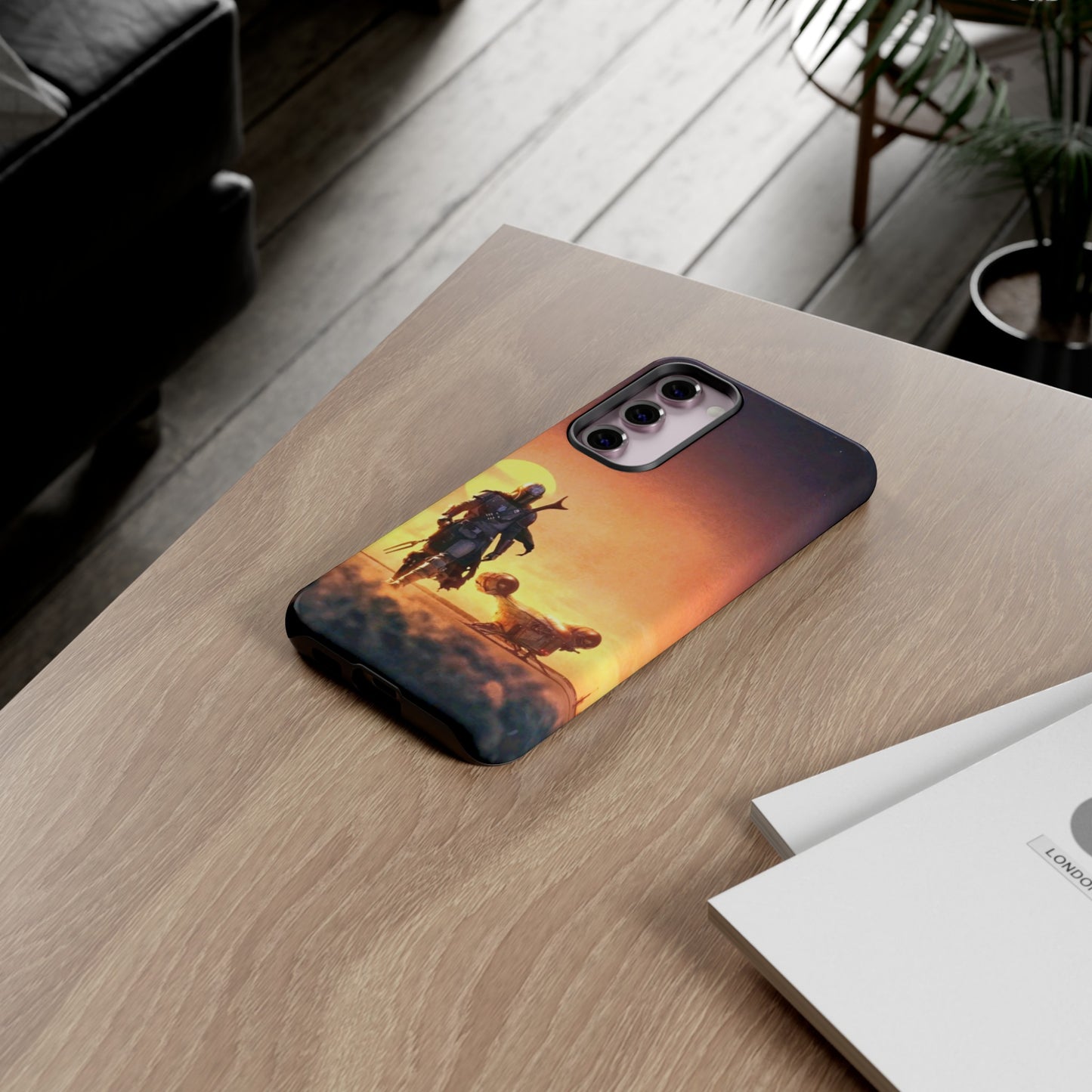 Star Wars Mandalorian Samsung Galaxy Cover: Protect Your Phone with the Force