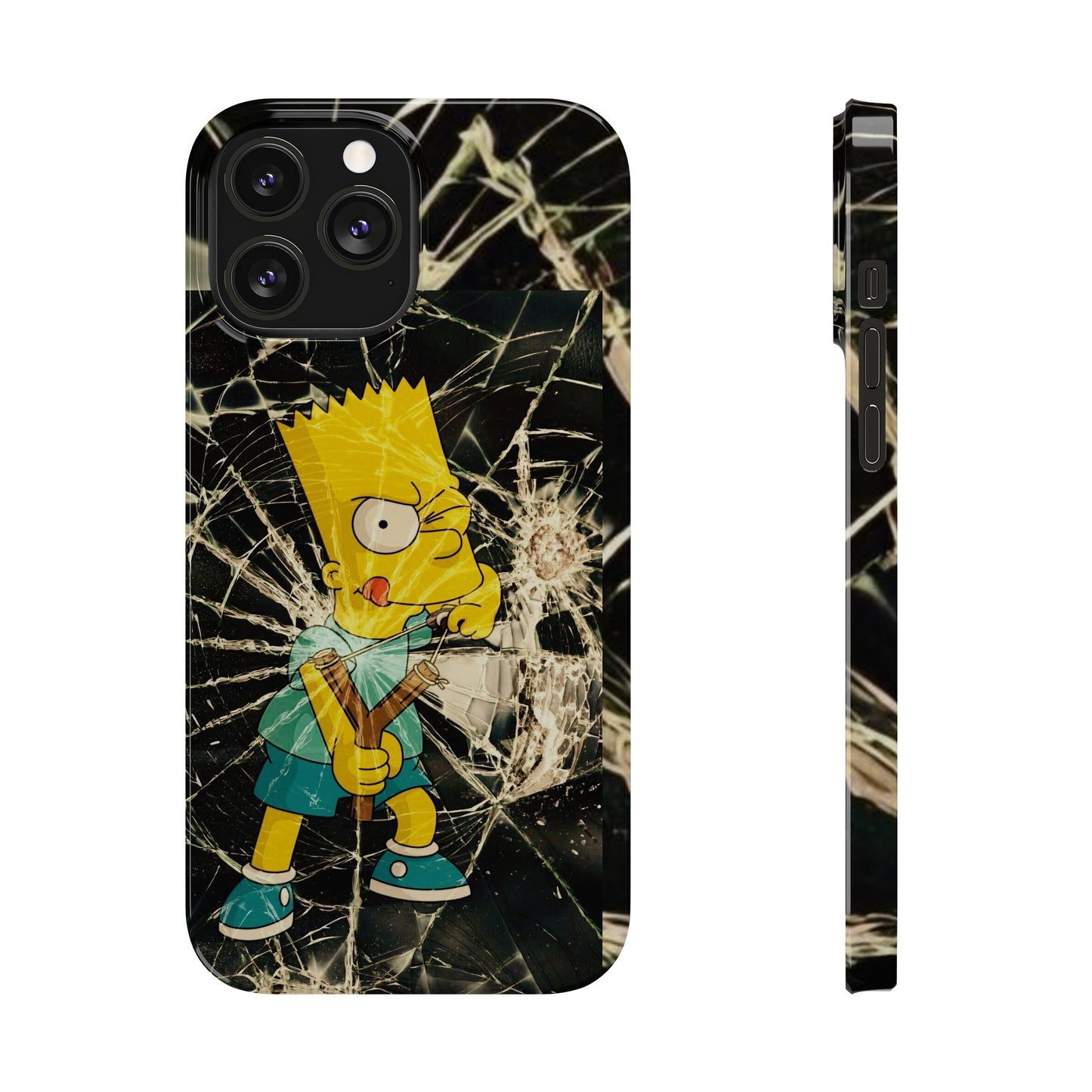 Bart Breaking Glass Iphone 15, 14, 13, 12 Cases