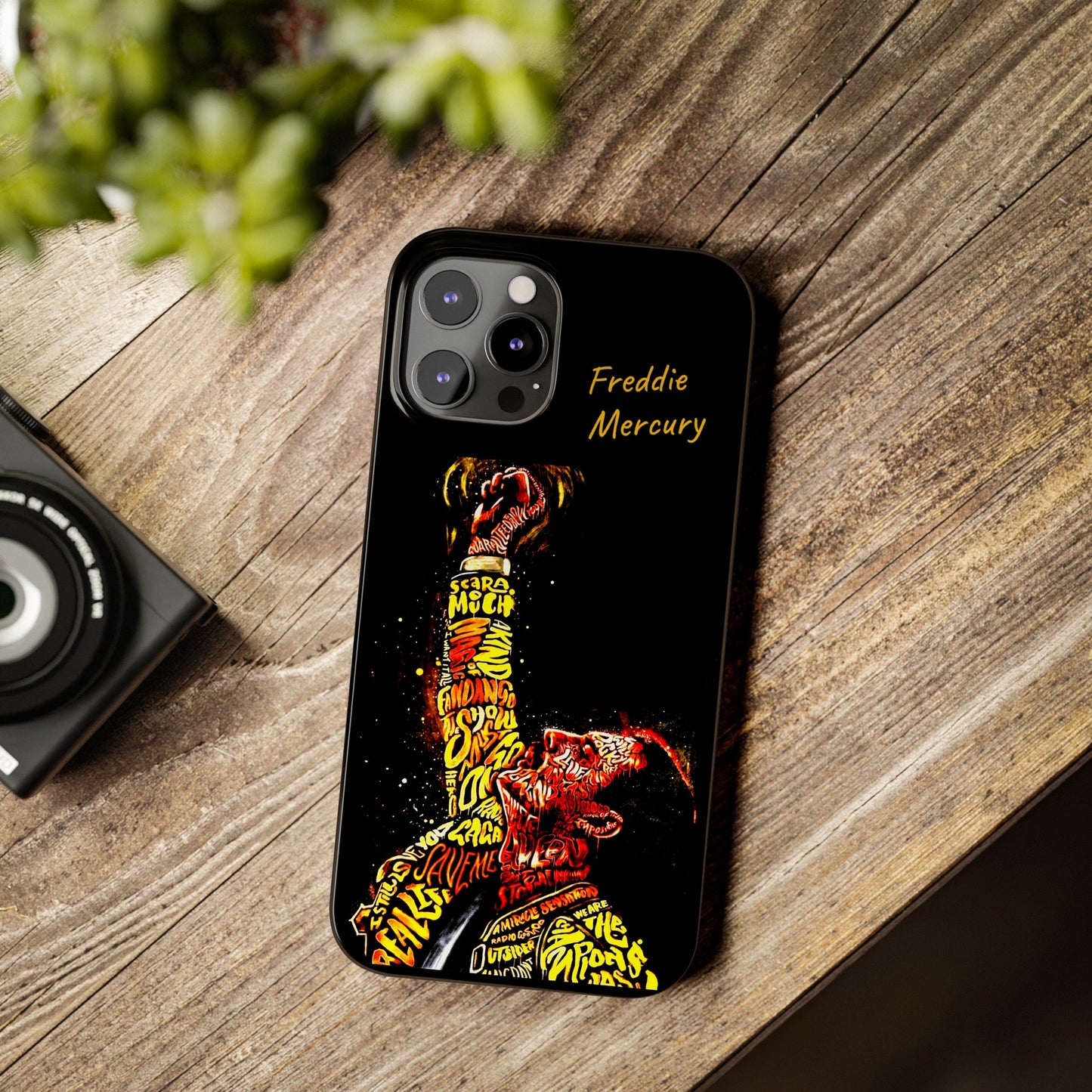 Freddie Mercury Songs IPhone 15, 14, 13, 12, 11 Cases