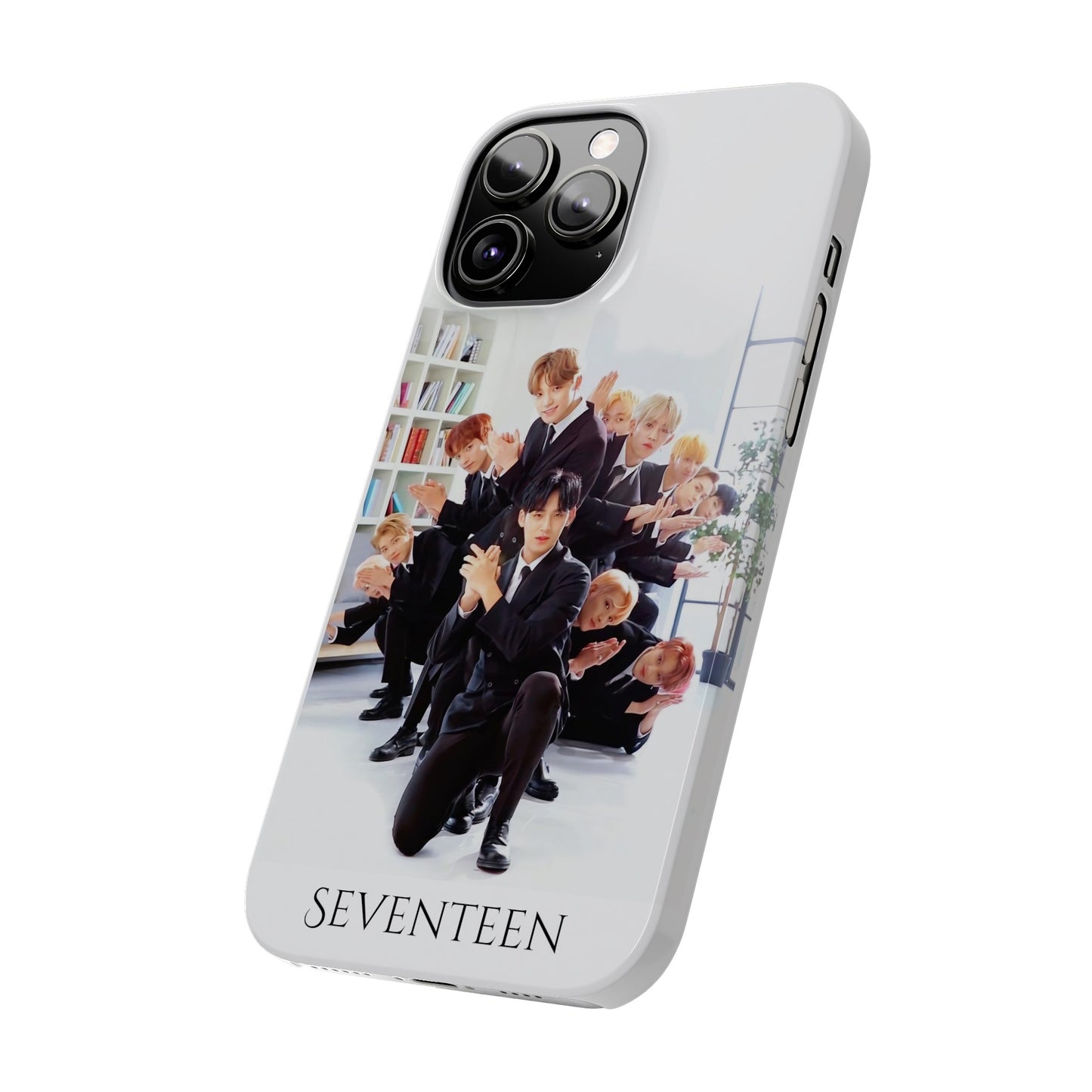SEVENTEEN: Secret Agent Mission iPhone 15, 14, 13, 12 Cases