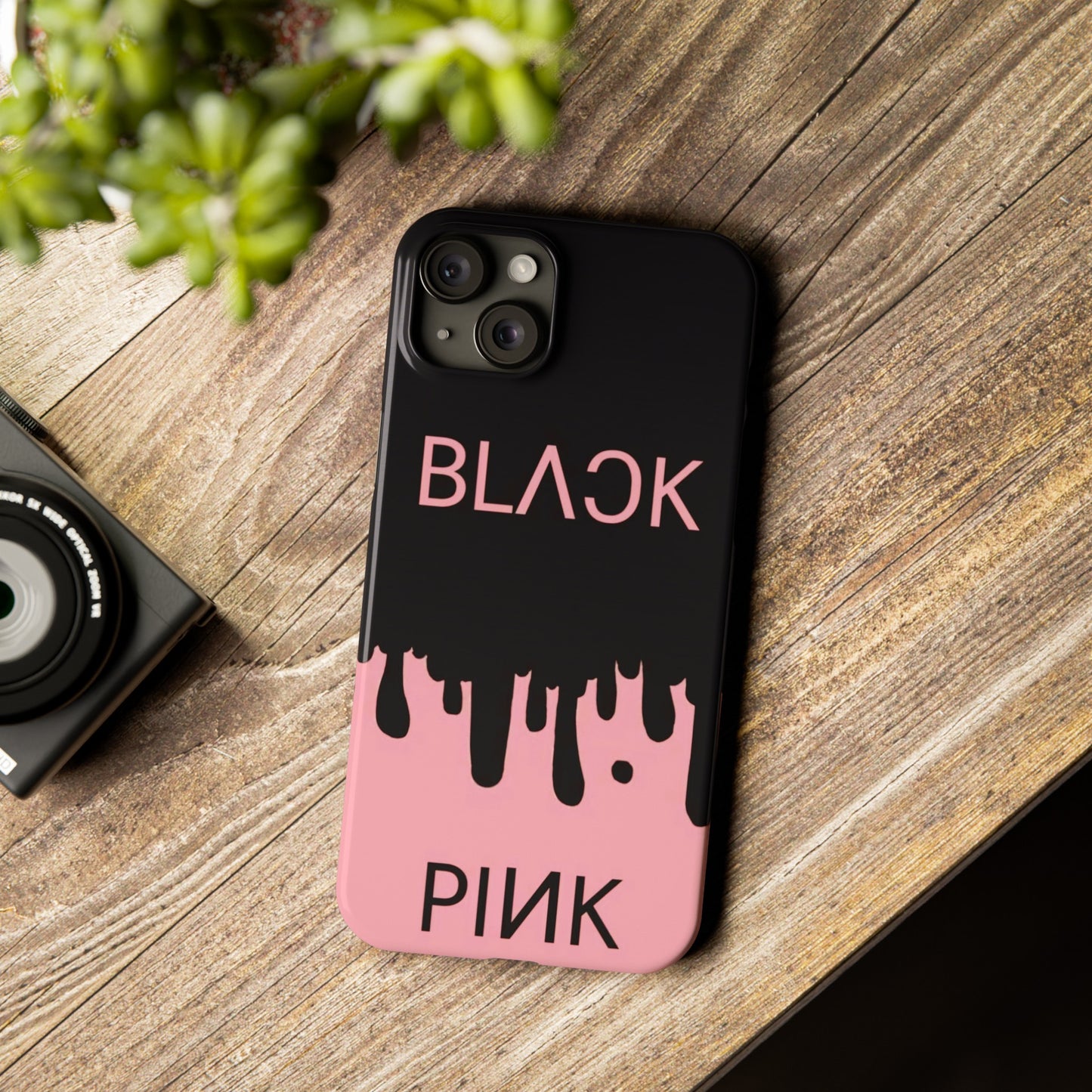 Black Pink Color Edition Iphone 15, 14, 13, 12 Cases