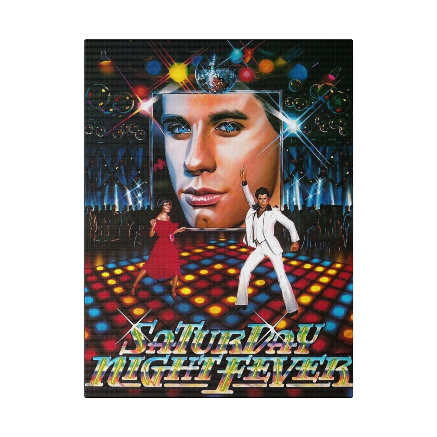 Saturday Night Fever Canvas