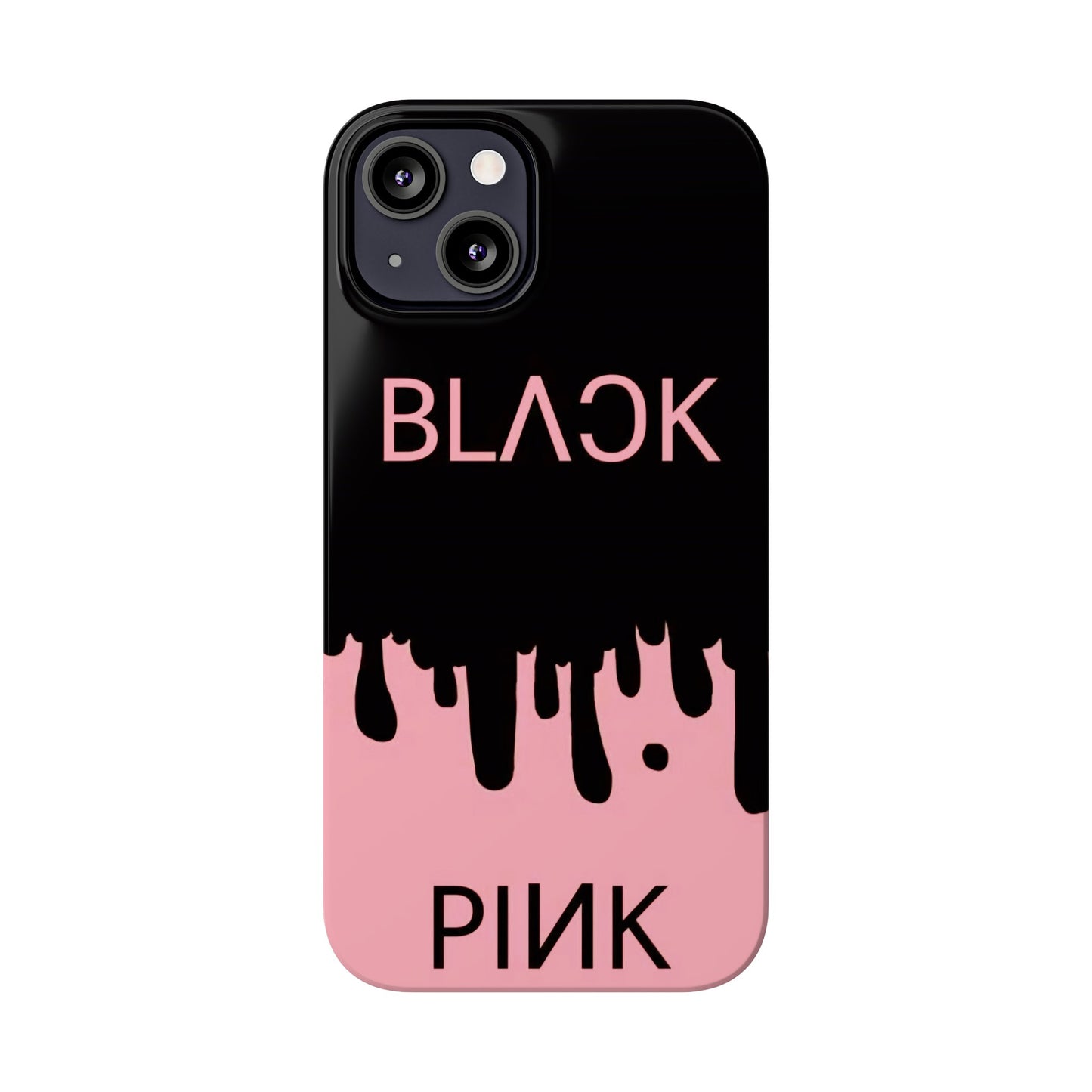 Black Pink Color Edition Iphone 15, 14, 13, 12 Cases