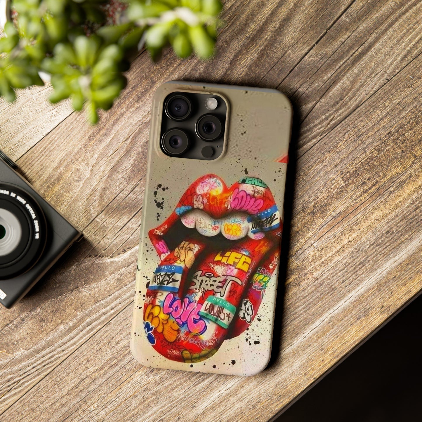 Rolling Stones Tongue Logo Iphone 15, 14, 13, 12 Cases
