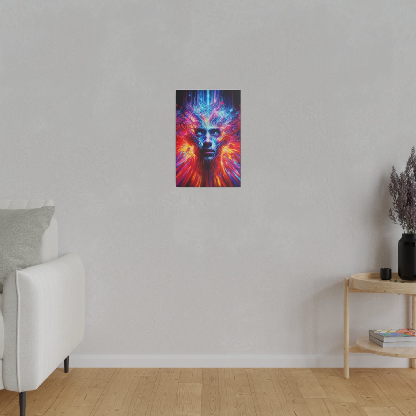 The Blue Man's Spectrum - Canvas