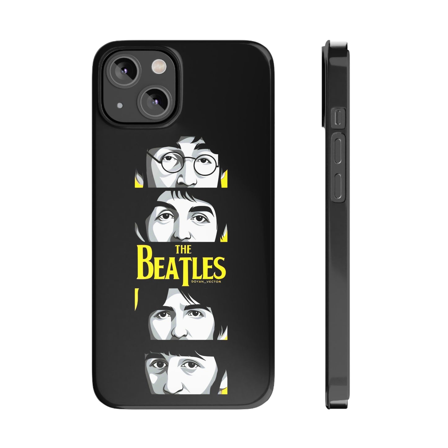 The Beatles Looking at You" iPhone Cases for iPhone 15, 14, 13, 12, 11