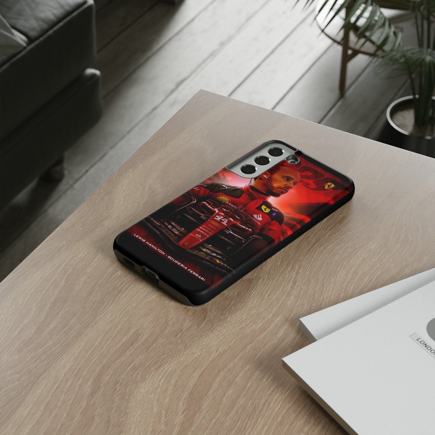 Ferrari Lewis Hamilton New Driver Samsung Galaxy Cases S24 S23 S22: Drive into Greatness!