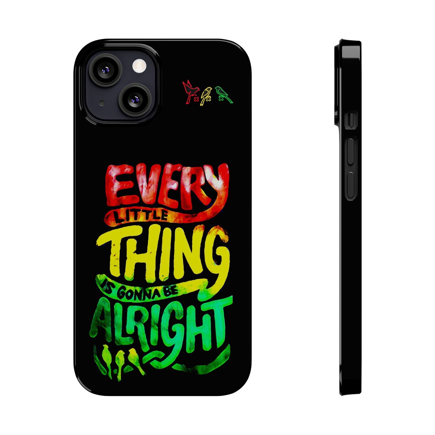 3 Little Birds - Bob Marley iPhone Cover: Peace and Protection