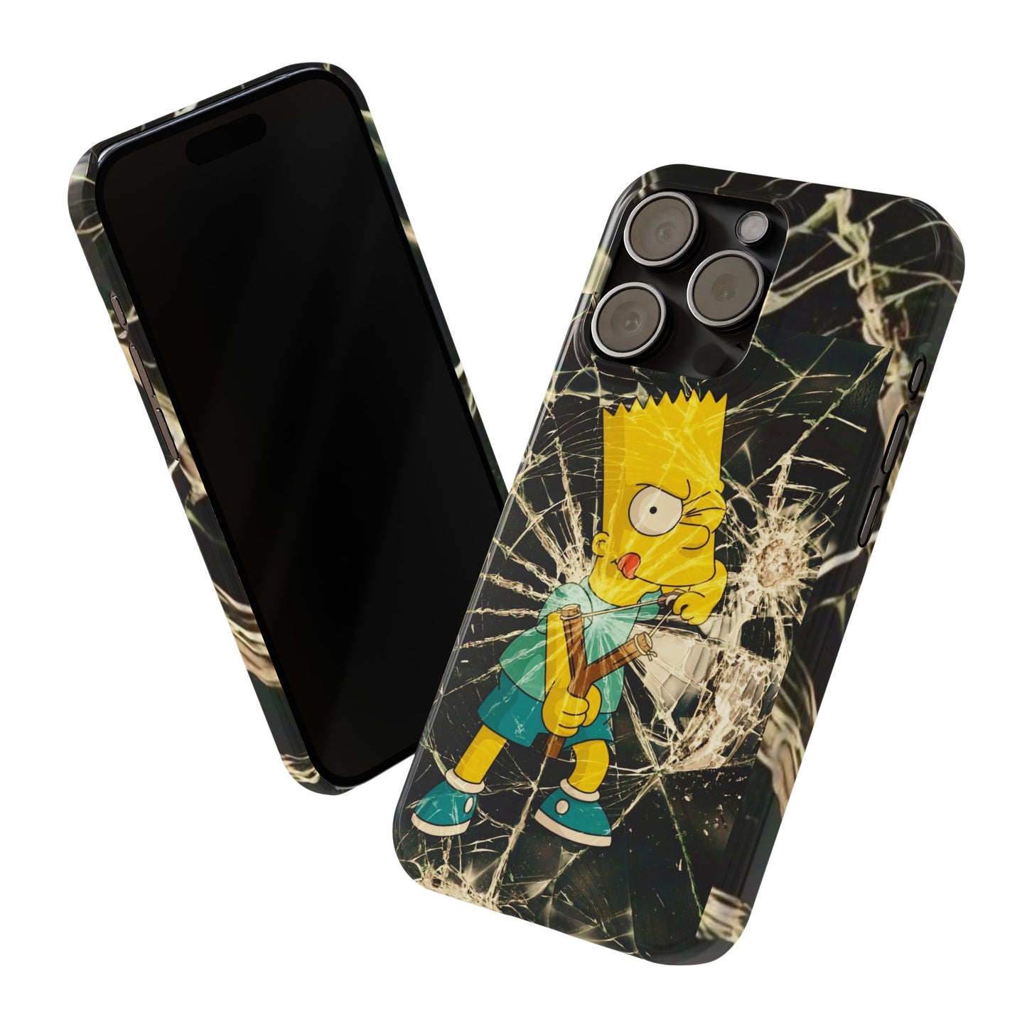 Bart Breaking Glass Iphone 15, 14, 13, 12 Cases