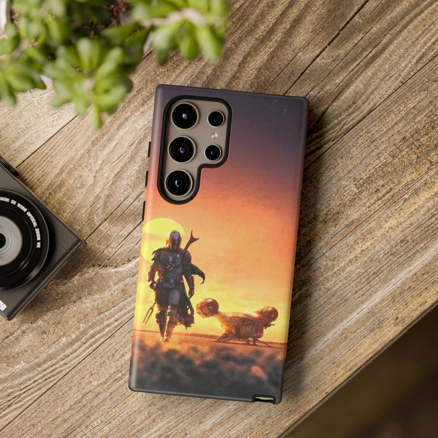 Star Wars Mandalorian Samsung Galaxy Cover: Protect Your Phone with the Force