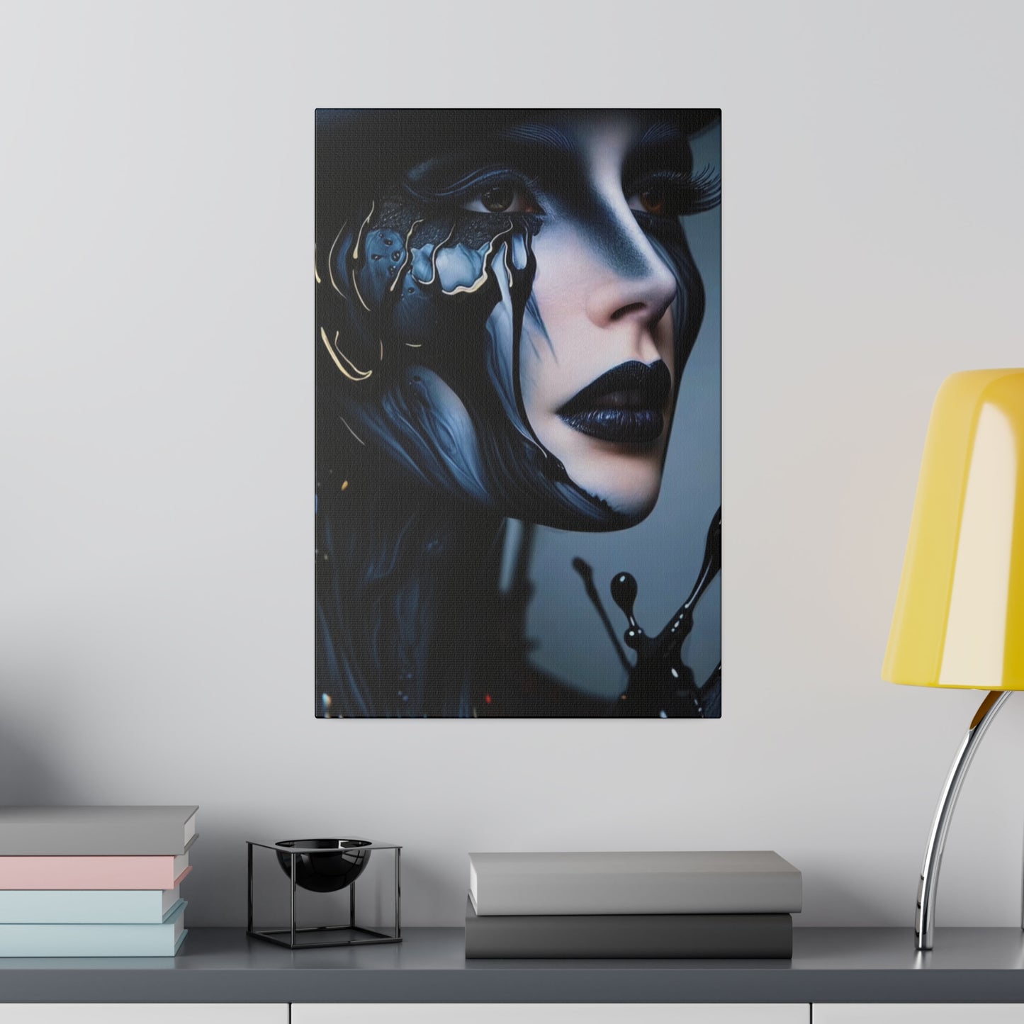 Woman of Light, Painted in Shadows - Canvas