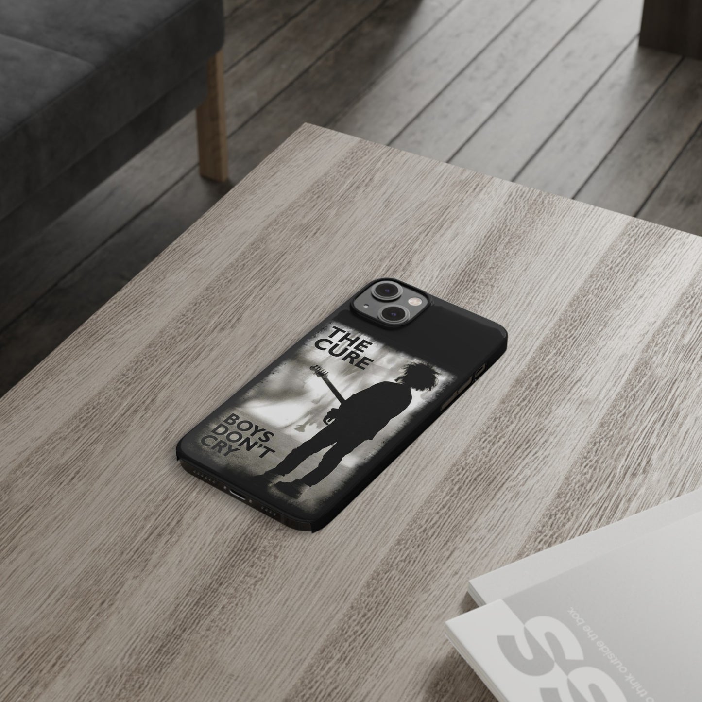 The Cure: Boys Don't Cry" iPhone Covers for 15, 14, 13, 12, 11