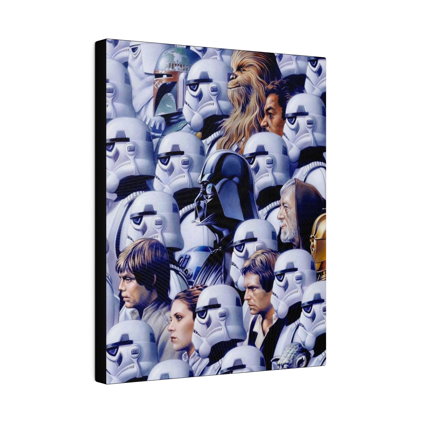 Star Wars, Good between the Bad in One Canvas